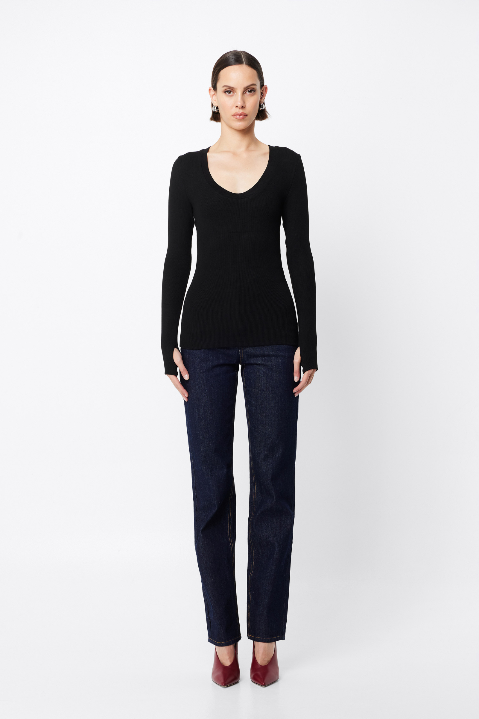 Lincoln Top - Black