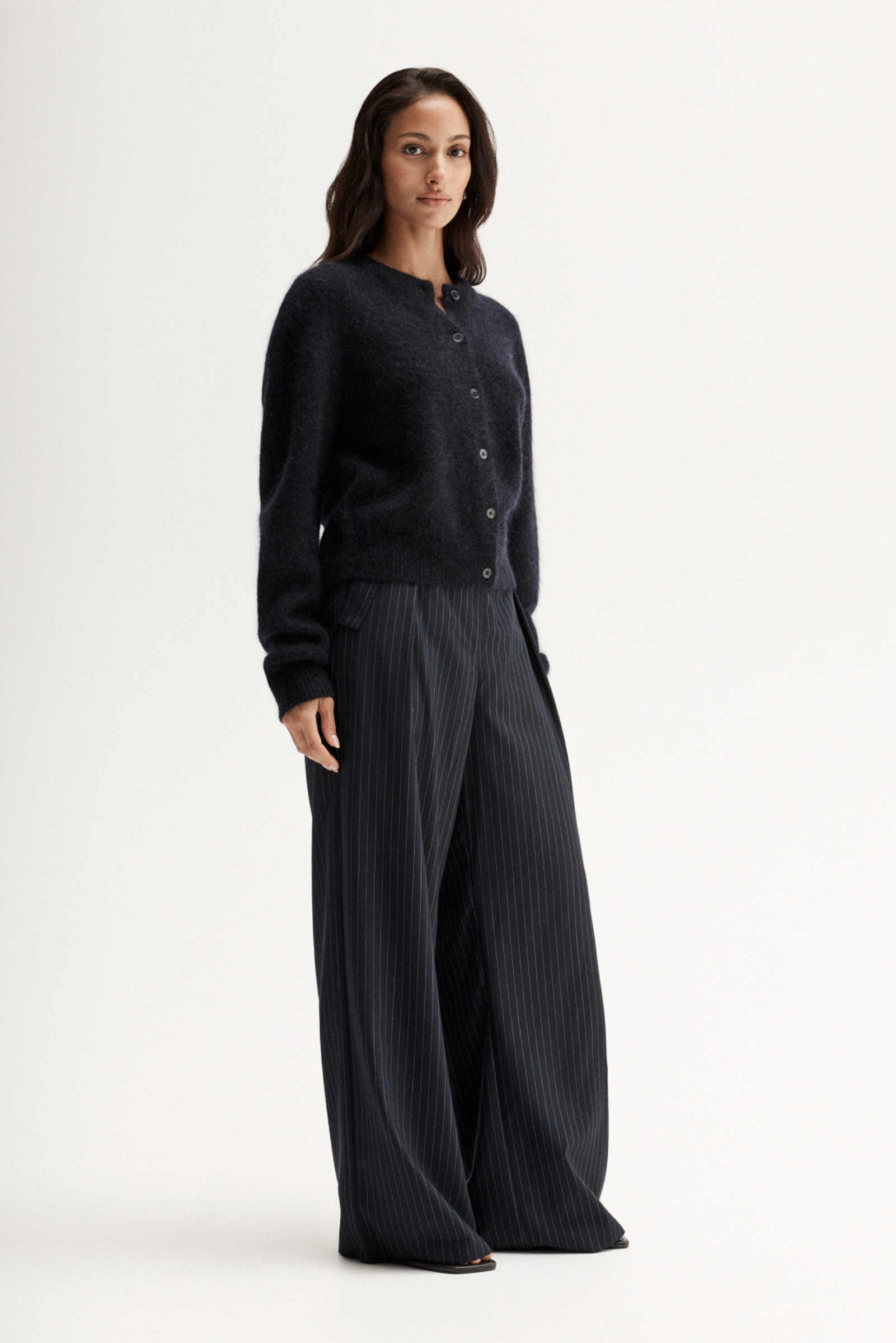 Abigail Knit Cardigan - Navy