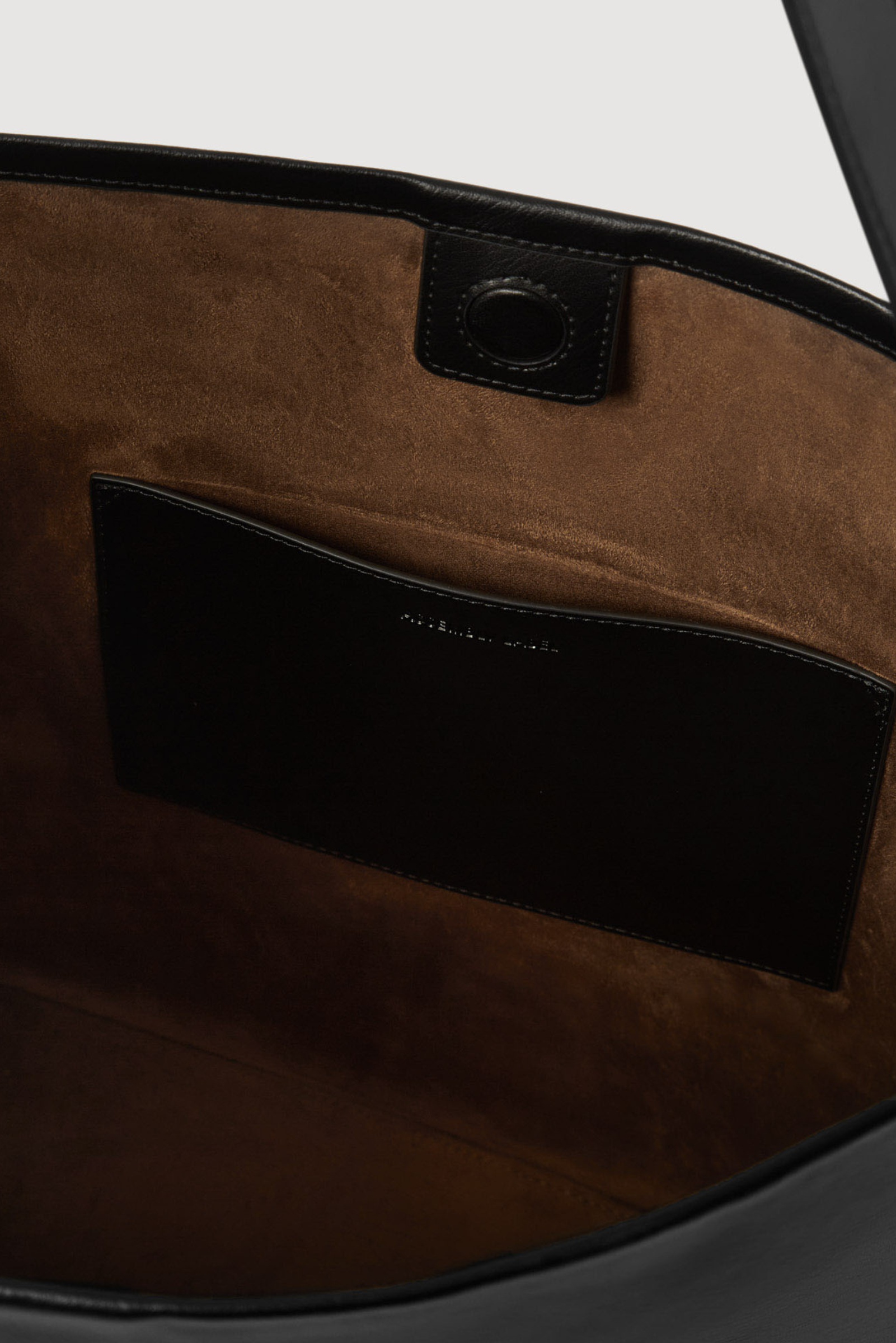 Nova Leather Shoulder Bag - Black