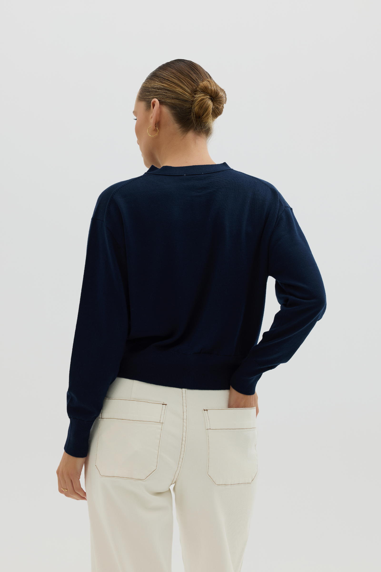 Classic Cardigan - Navy