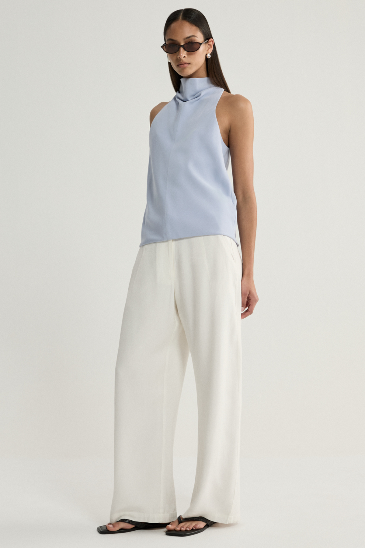 Margot Top - Pale Blue