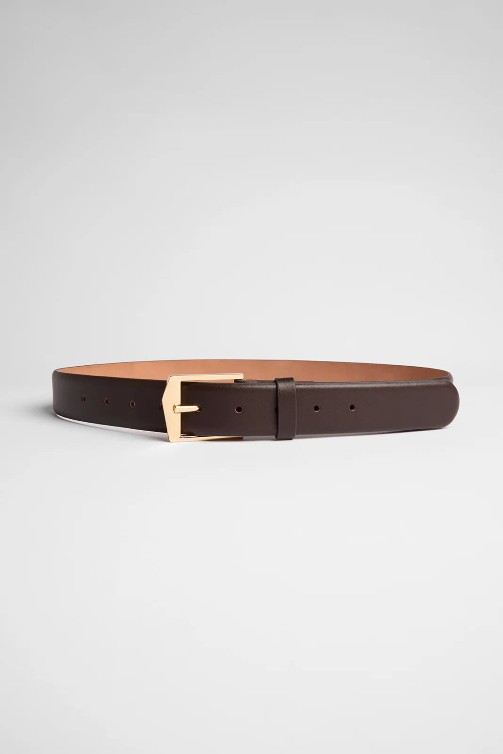 Ida Belt - Chocolate/Gold