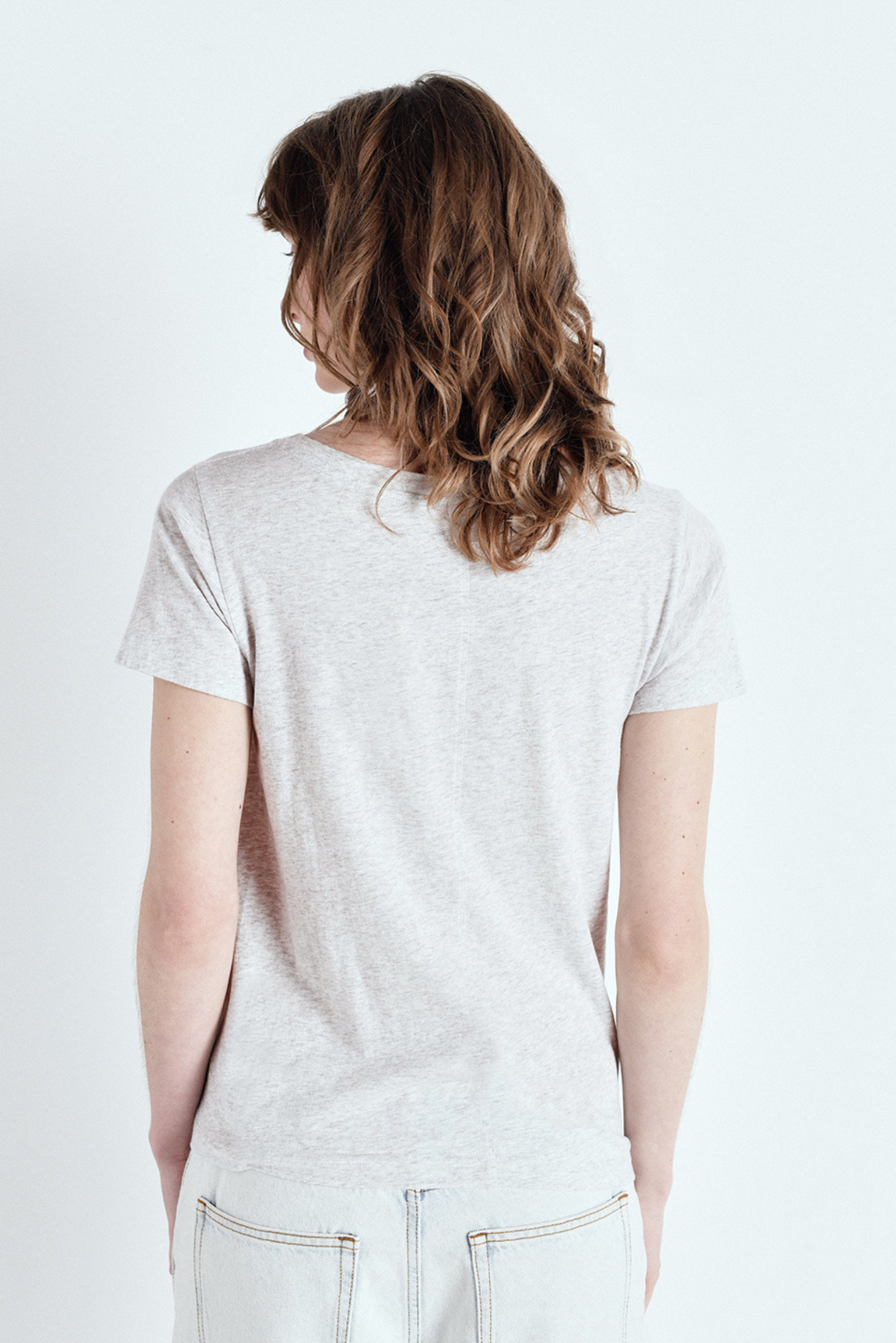 Gamipy S/S Tee - Grey Marle