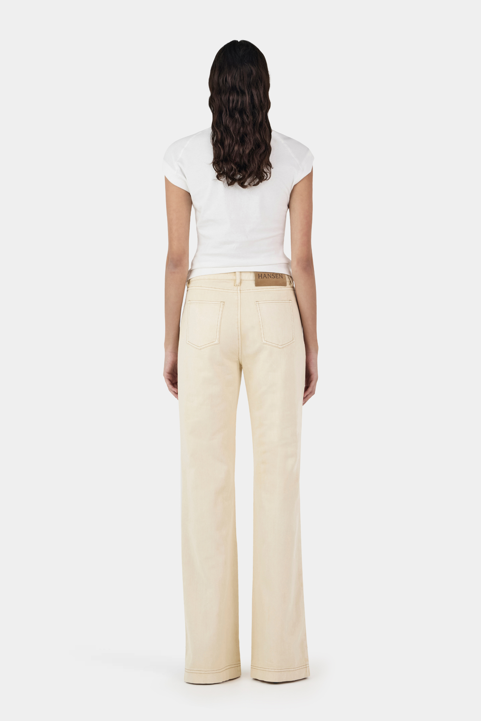 Kendall Denim Jeans - Shortbread