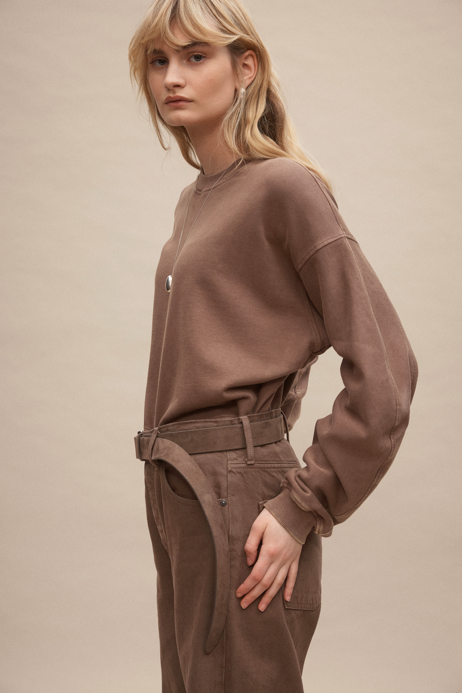 Vera Barrel Jeans - Cinnamon