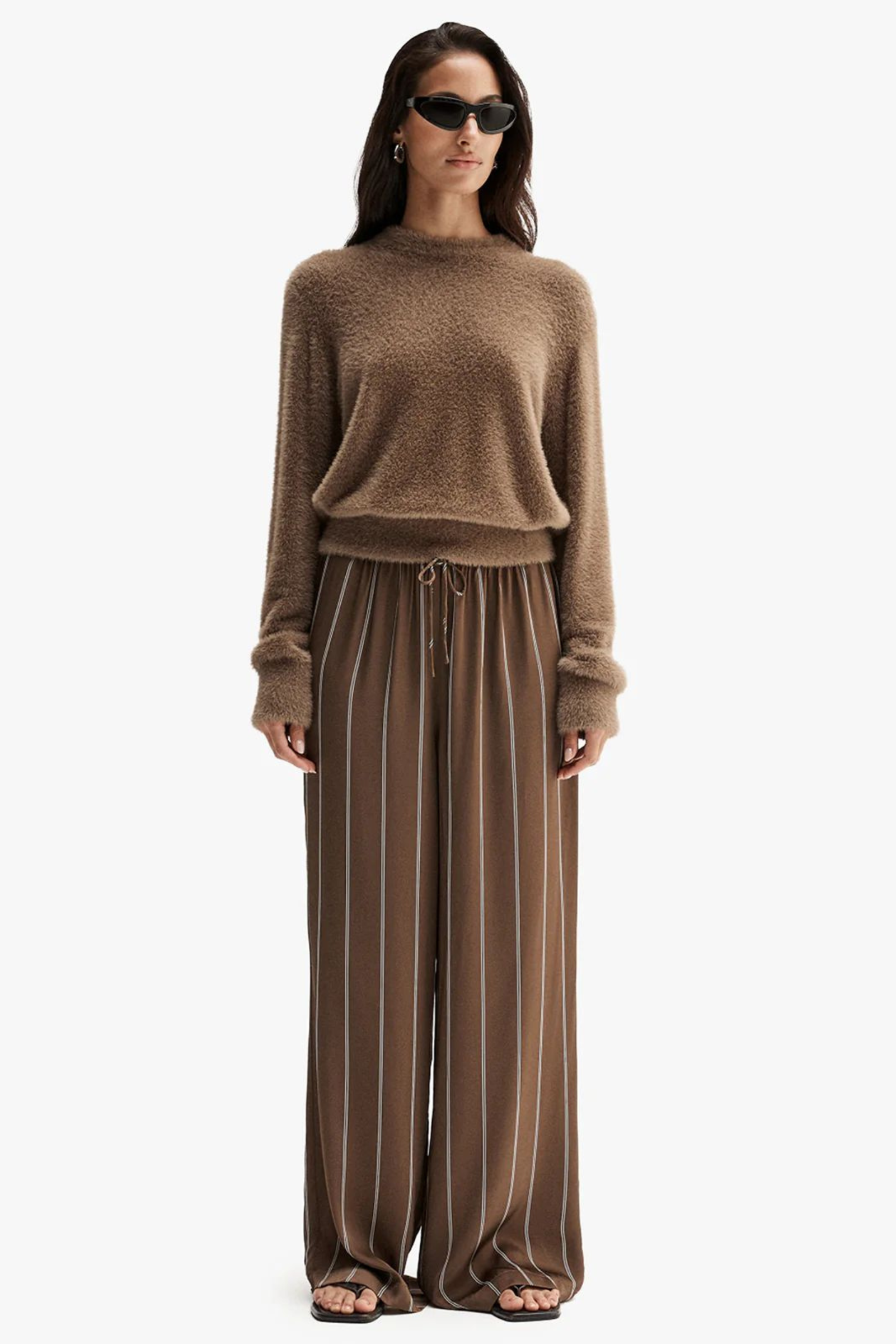 Tate Knit Top - Tan