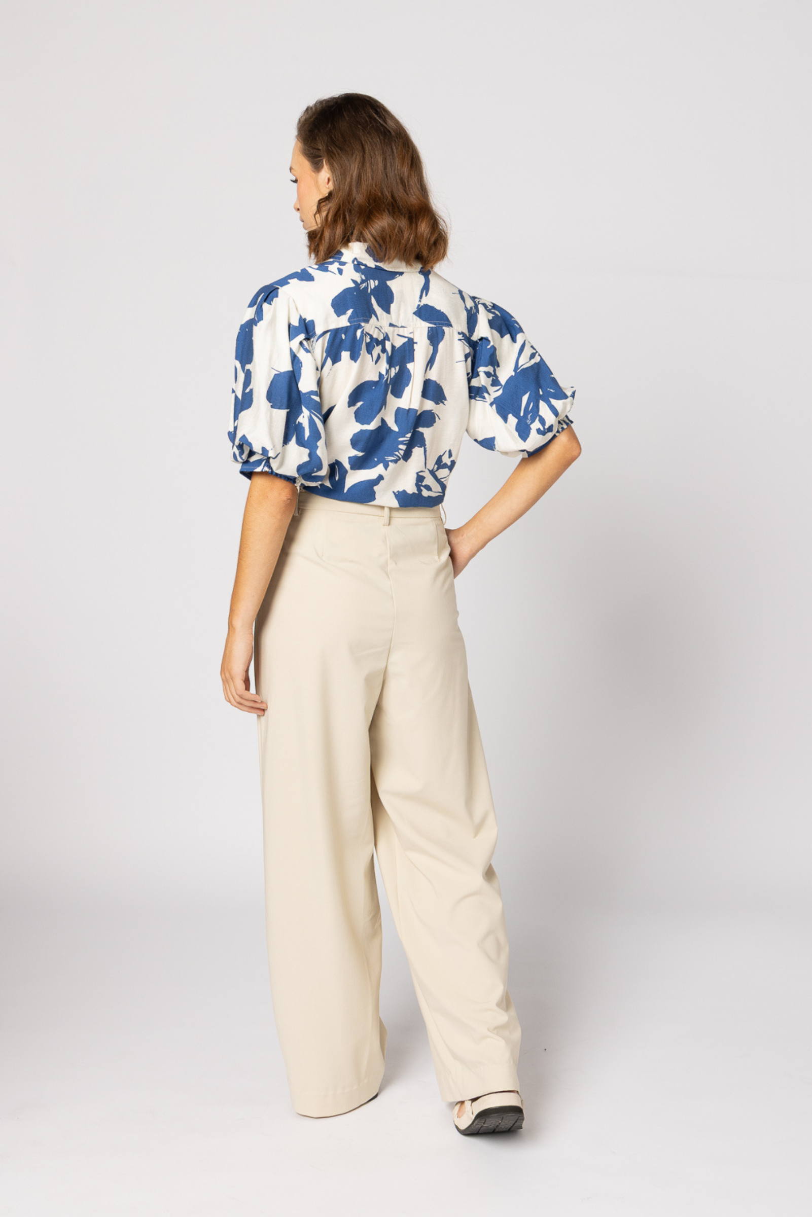 Haven Shirt - Blue Floral