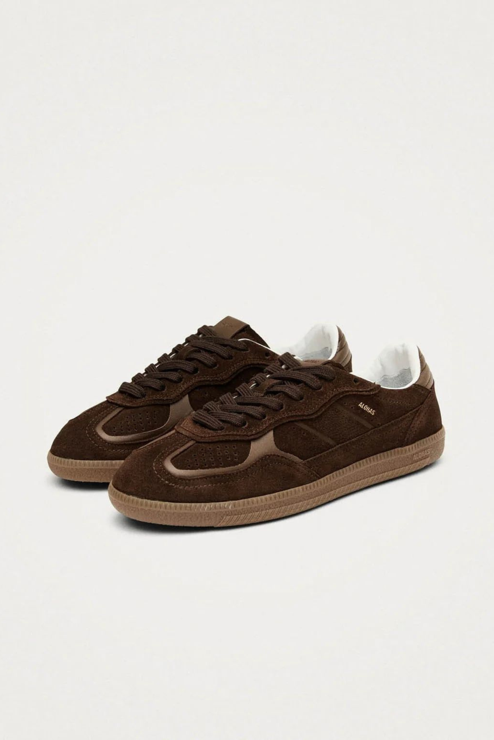 Tb.490 Rife Leather Sneakers - Chocolate Brown