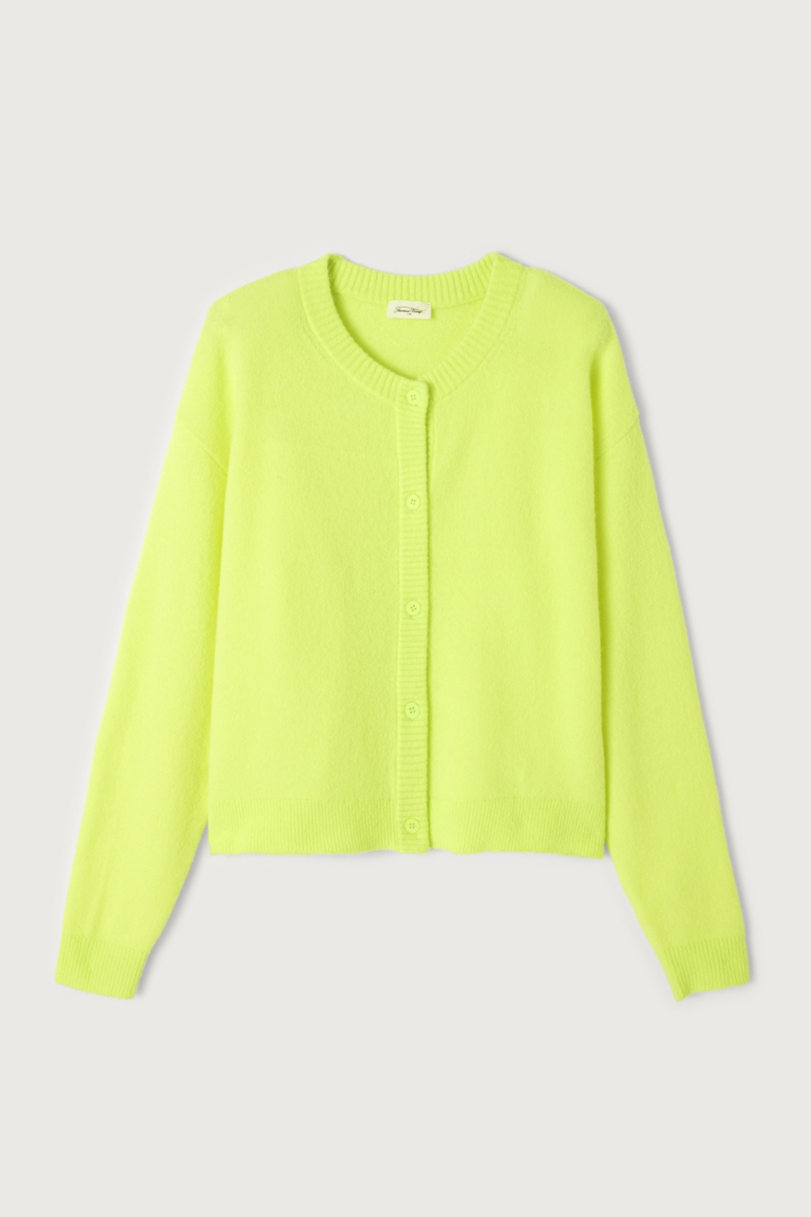 Damsville Cardigan - Fluro Yellow