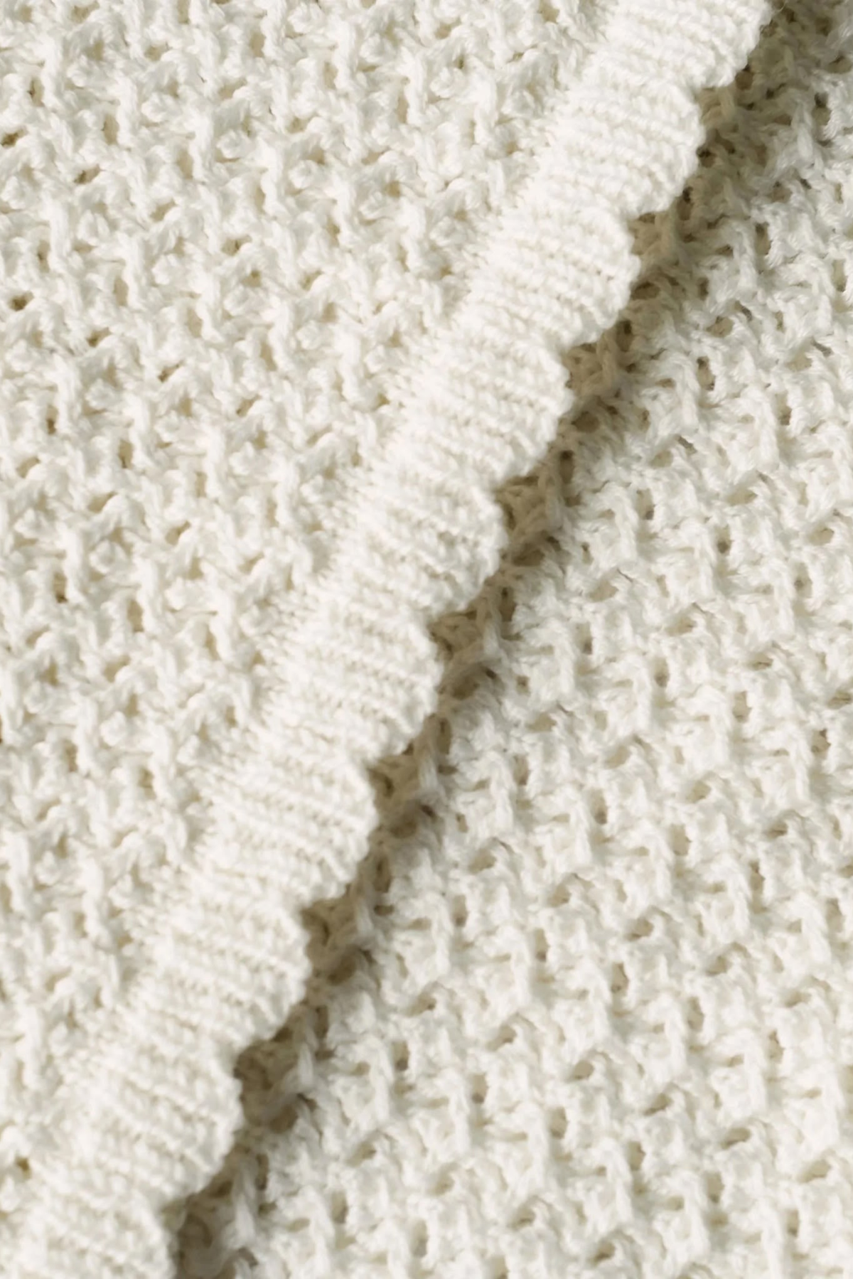 Pointelle Top - Seashell