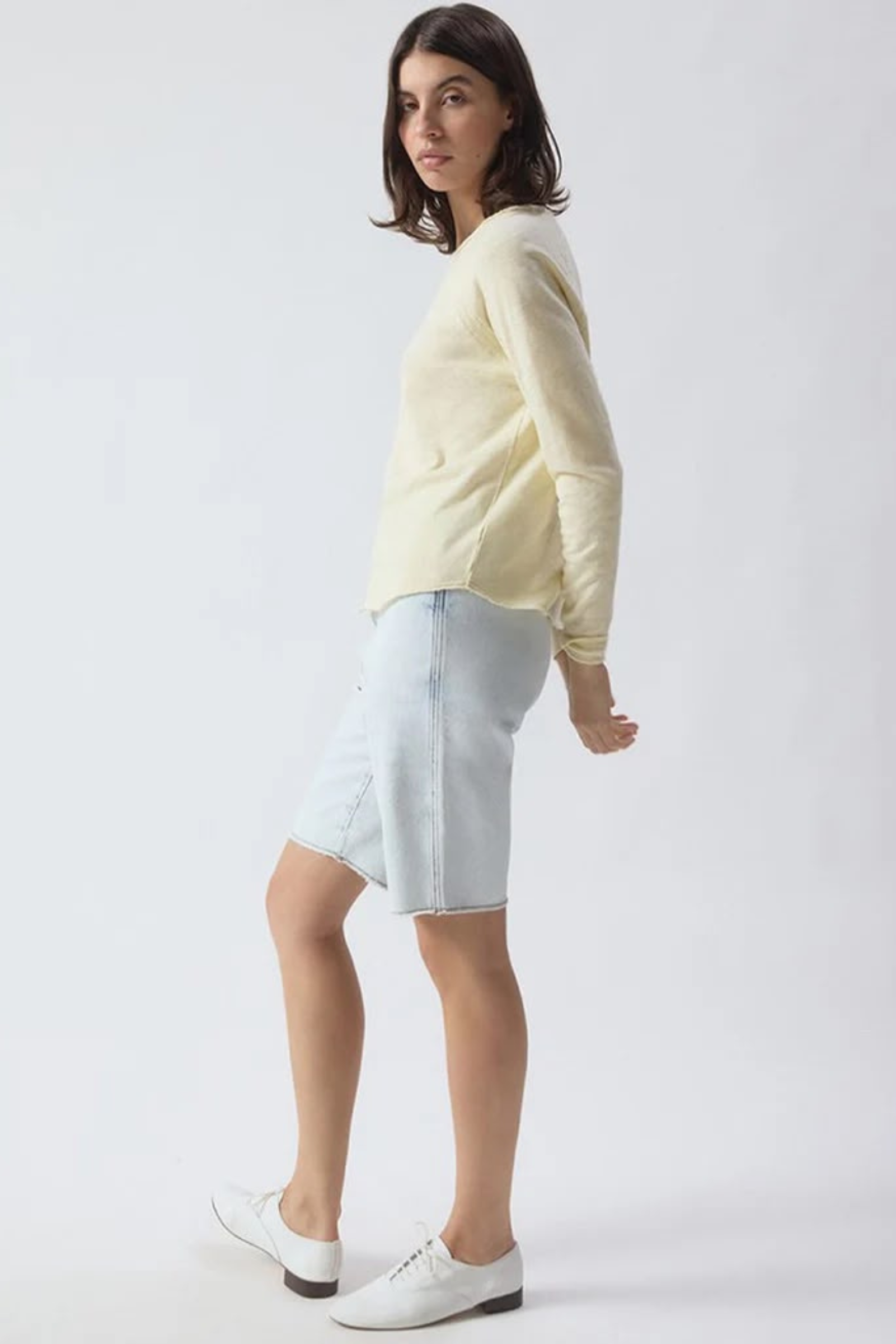 Sonoma L/S Tee - Vanilla