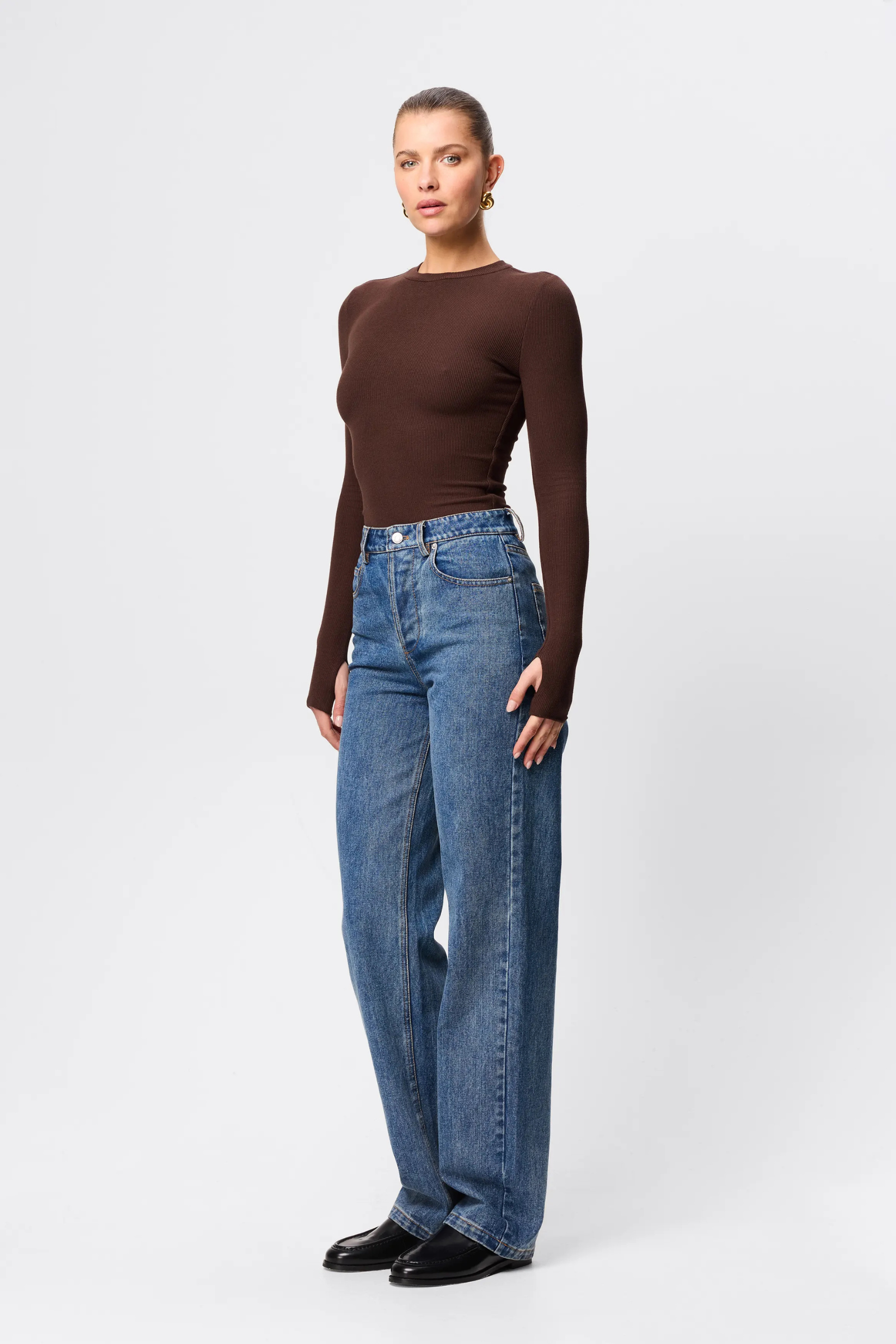 Brooklyn Top - Chocolate