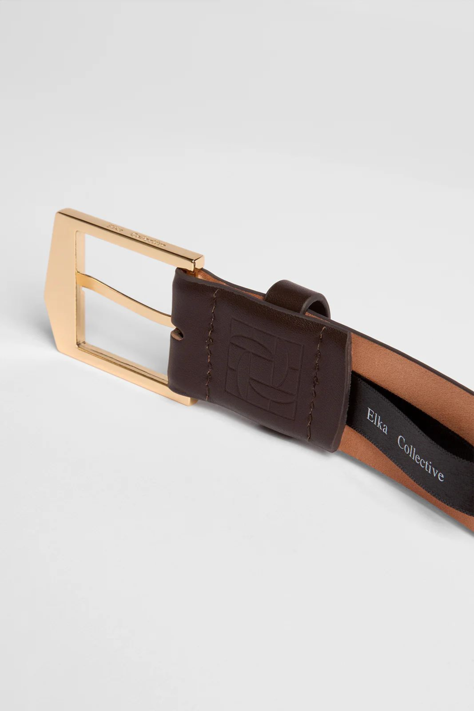 Ida Belt - Chocolate/Gold