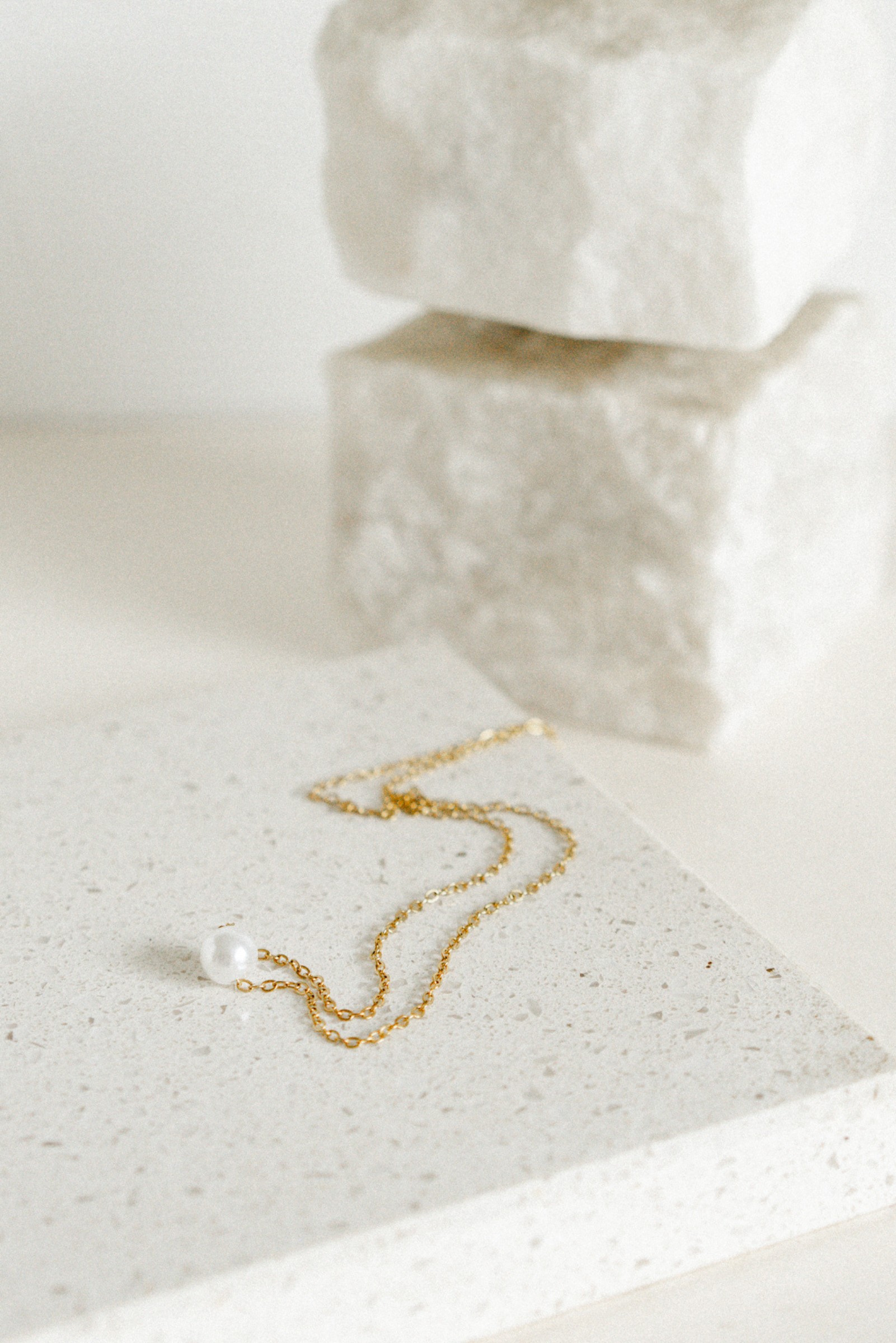 Pearl Necklace - Gold