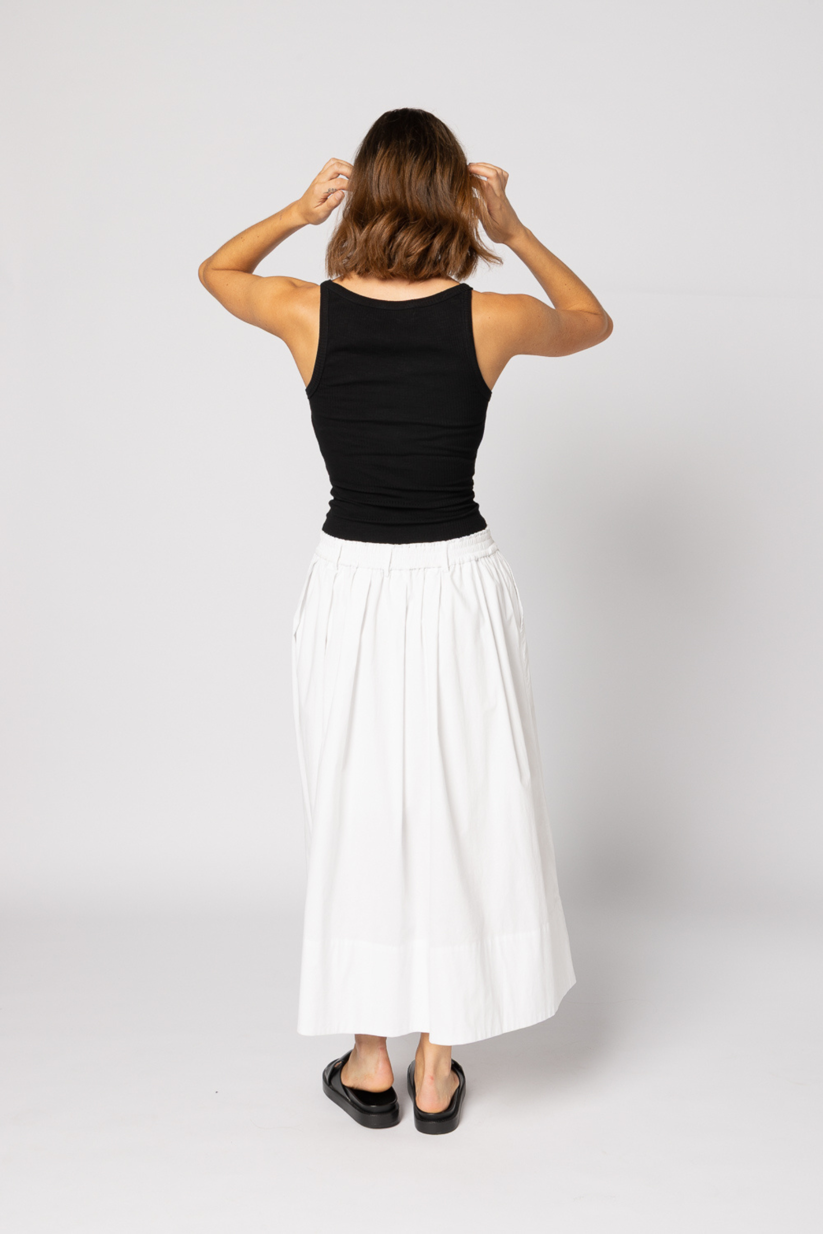 Direction Skirt - White
