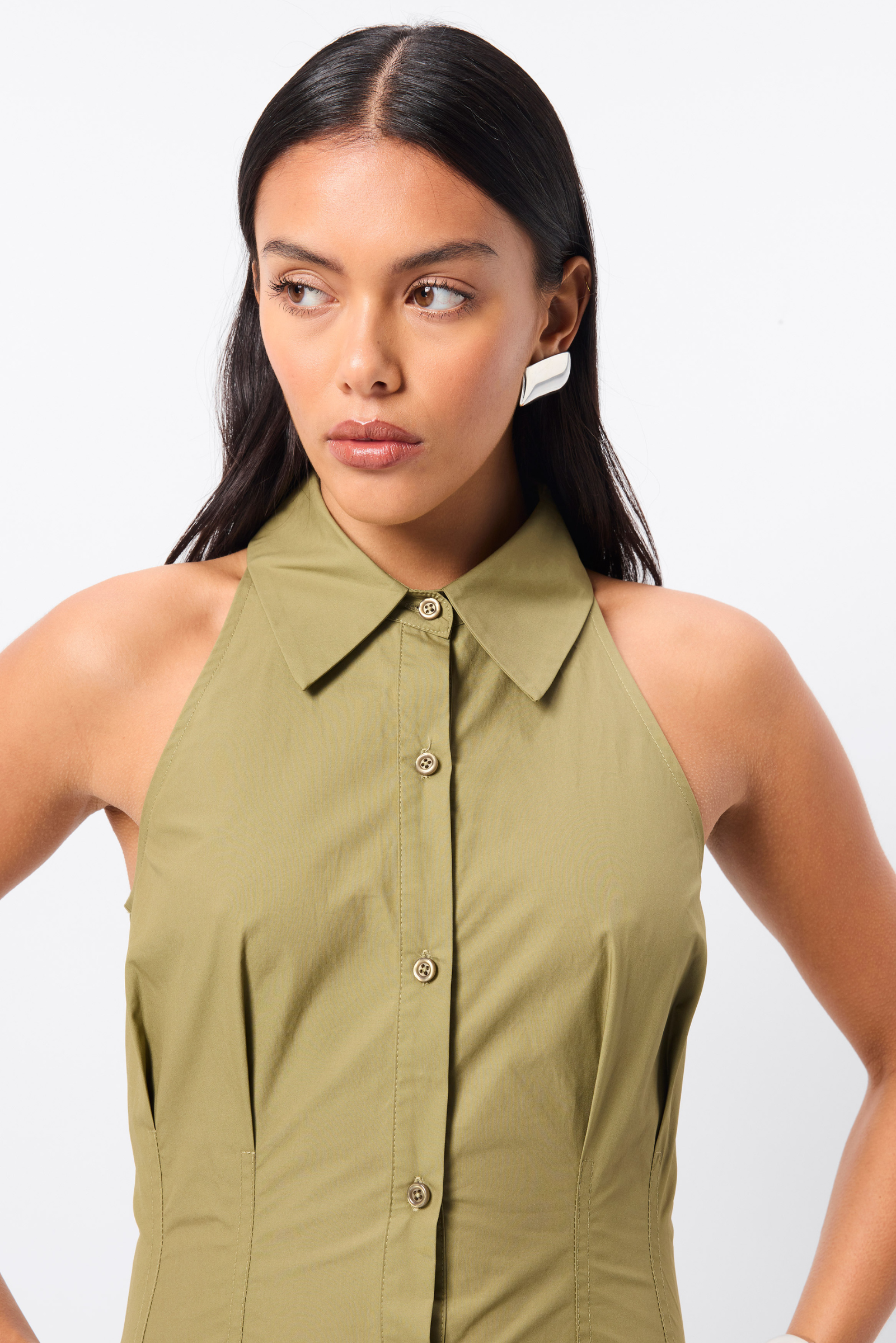 Roam Dress - Olive