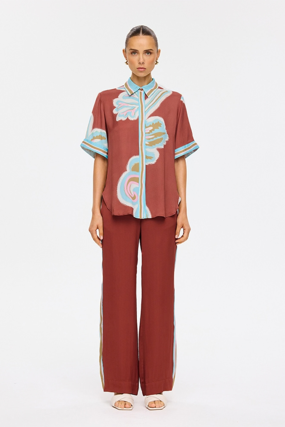Enzo Shirt - Maroon