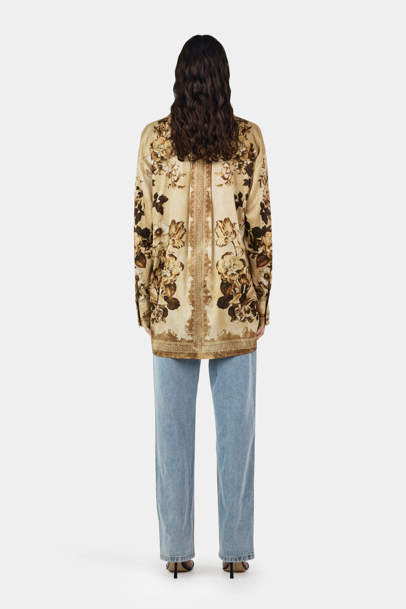 Lorenzo Shirt - Sepia Floral