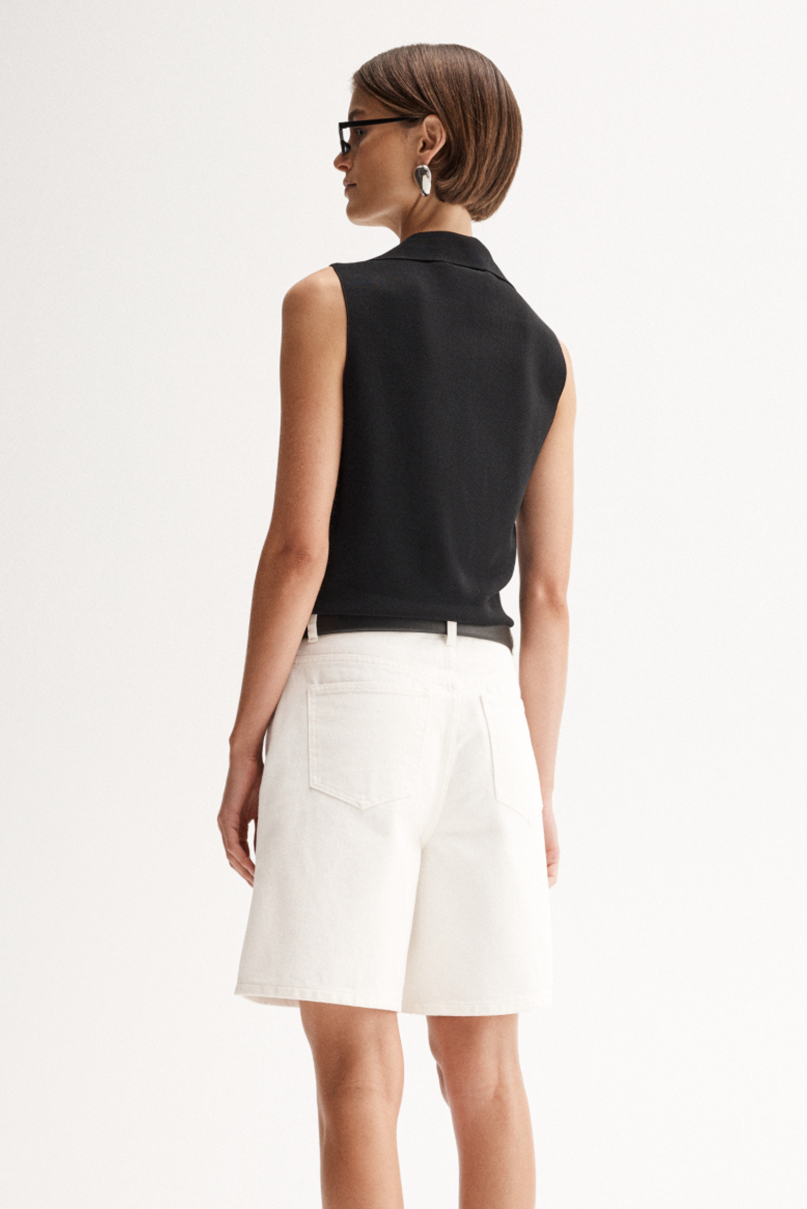 Sinclair Knit Vest - Black