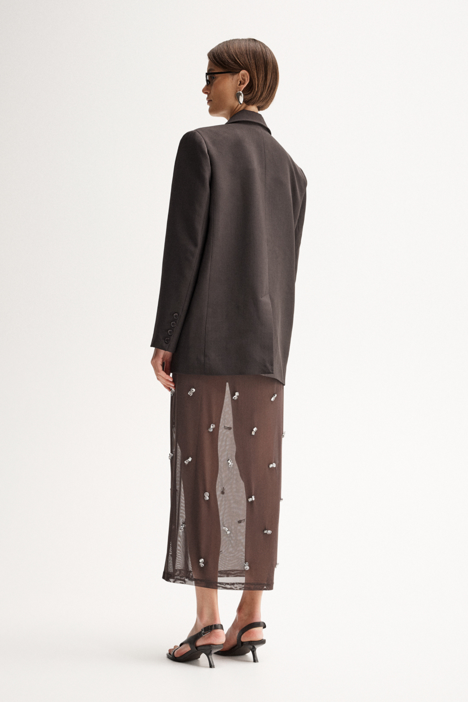 Elara Skirt - Chocolate