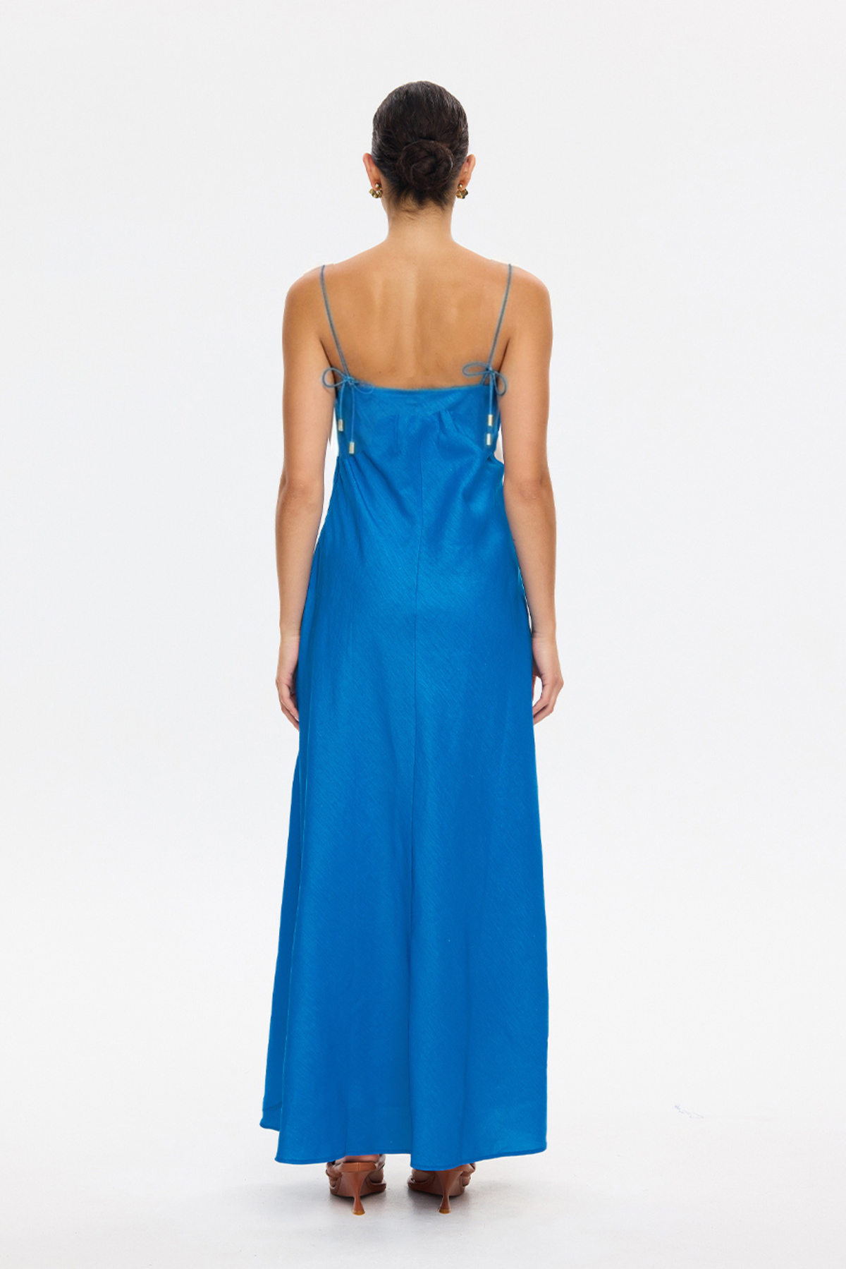 Fleur Maxi Dress - Blue Ivory