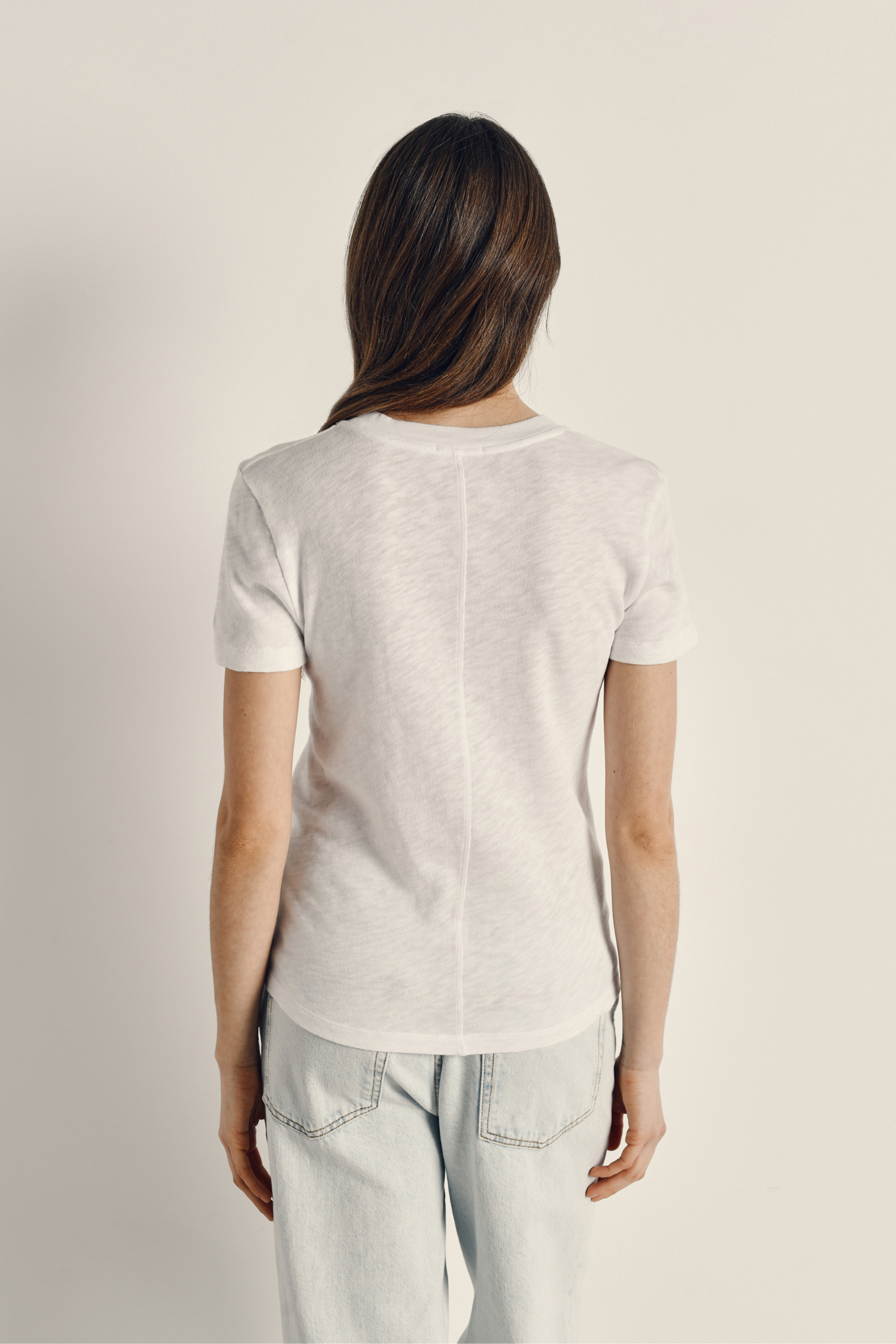 Sonoma S/S Fitted Tee - White
