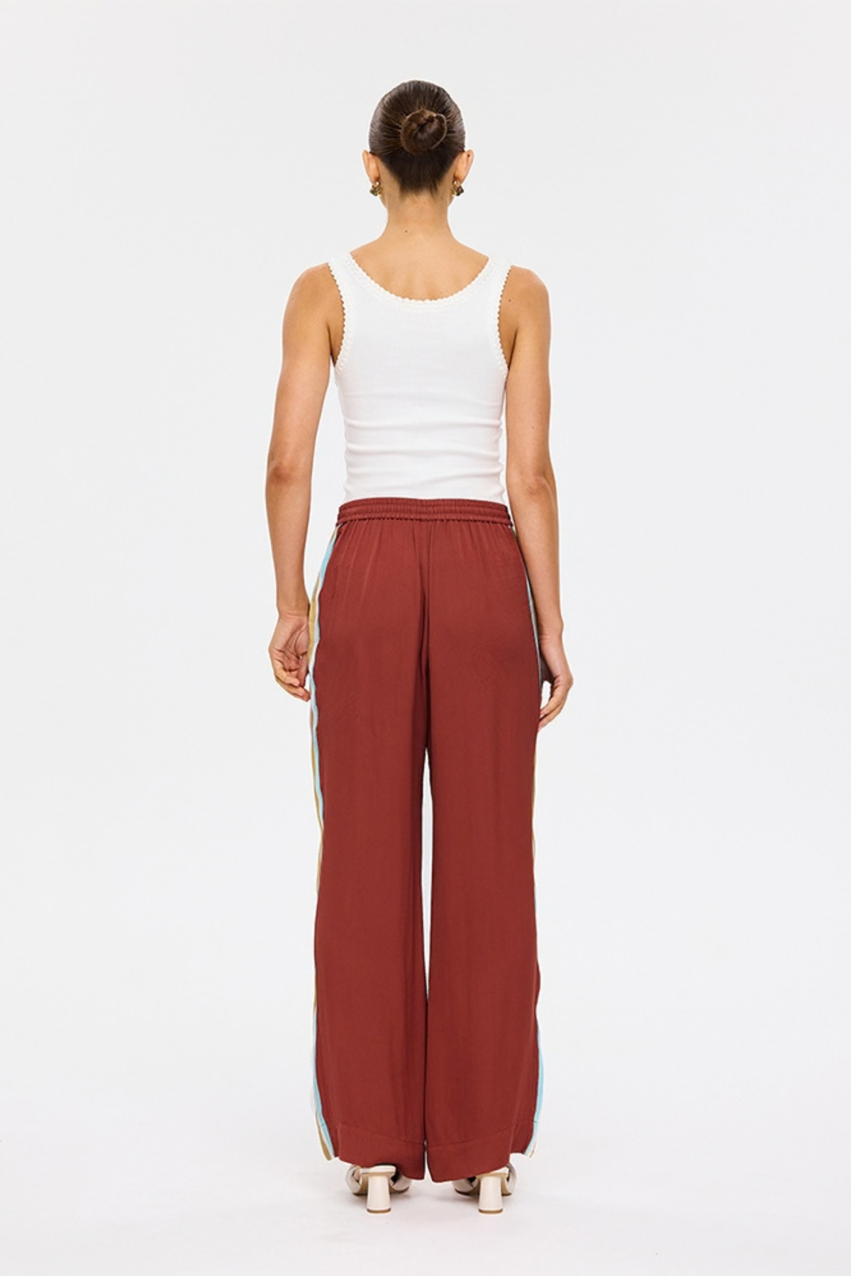 Enzo Pants - Maroon
