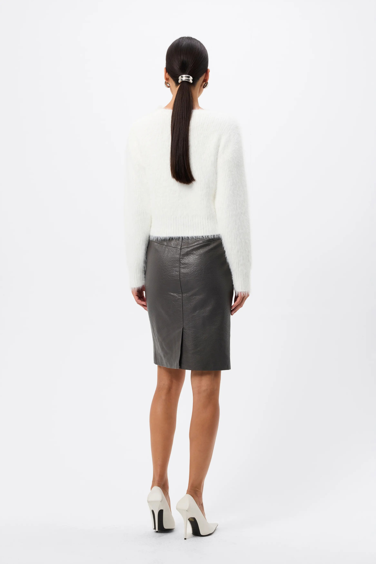 Addison Cardigan - White