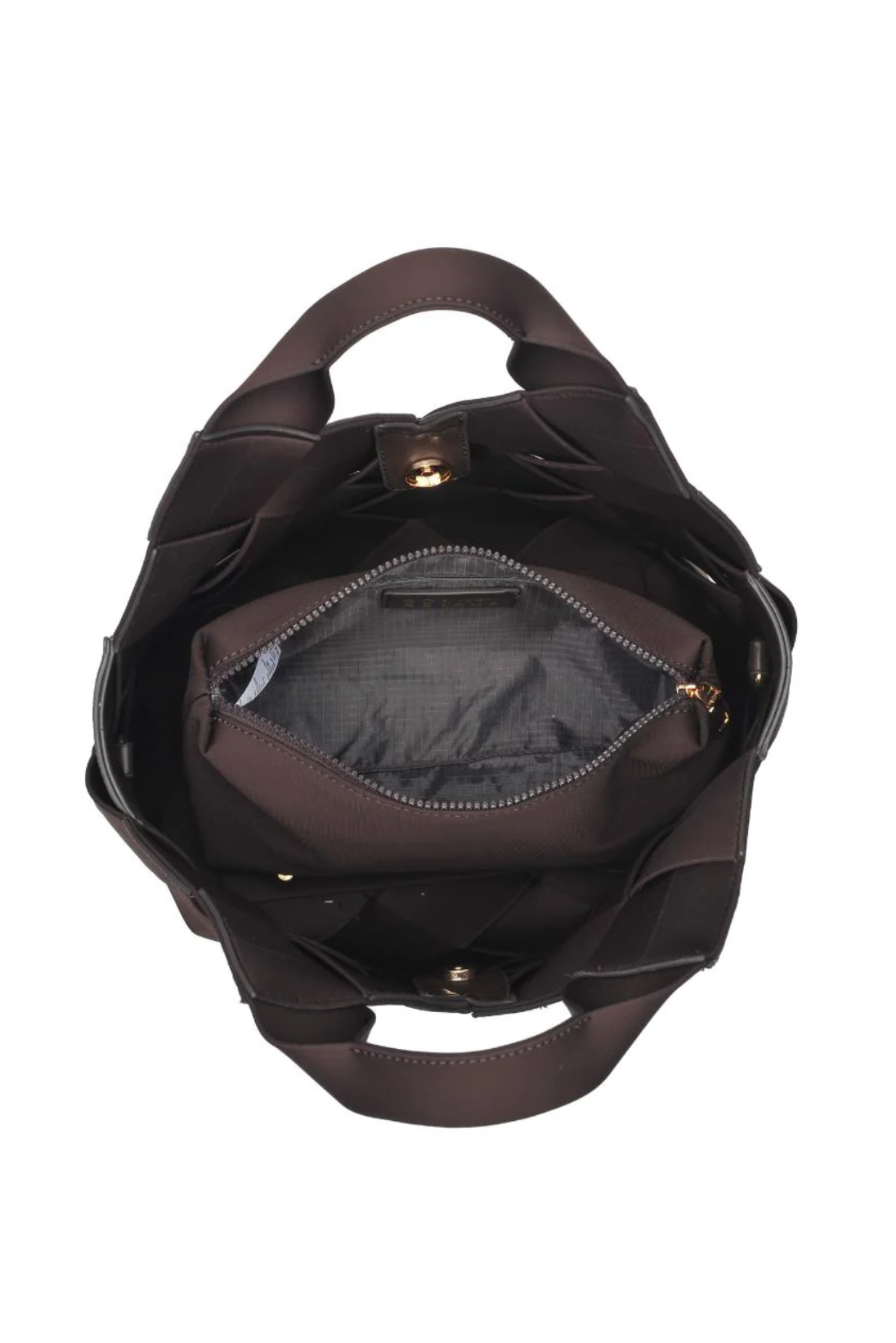 Resilience Woven Neoprene Bag - Chocolate