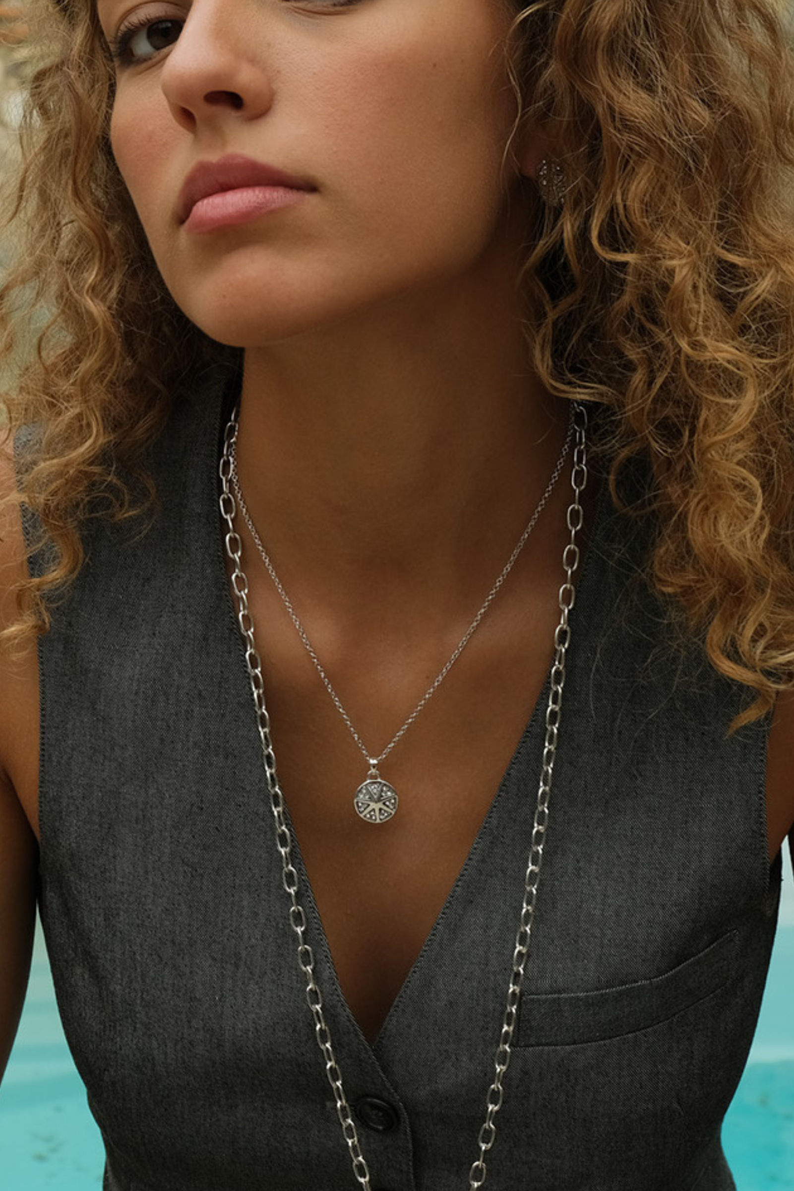 A&C Olso Shine Bright Pendant - Silver