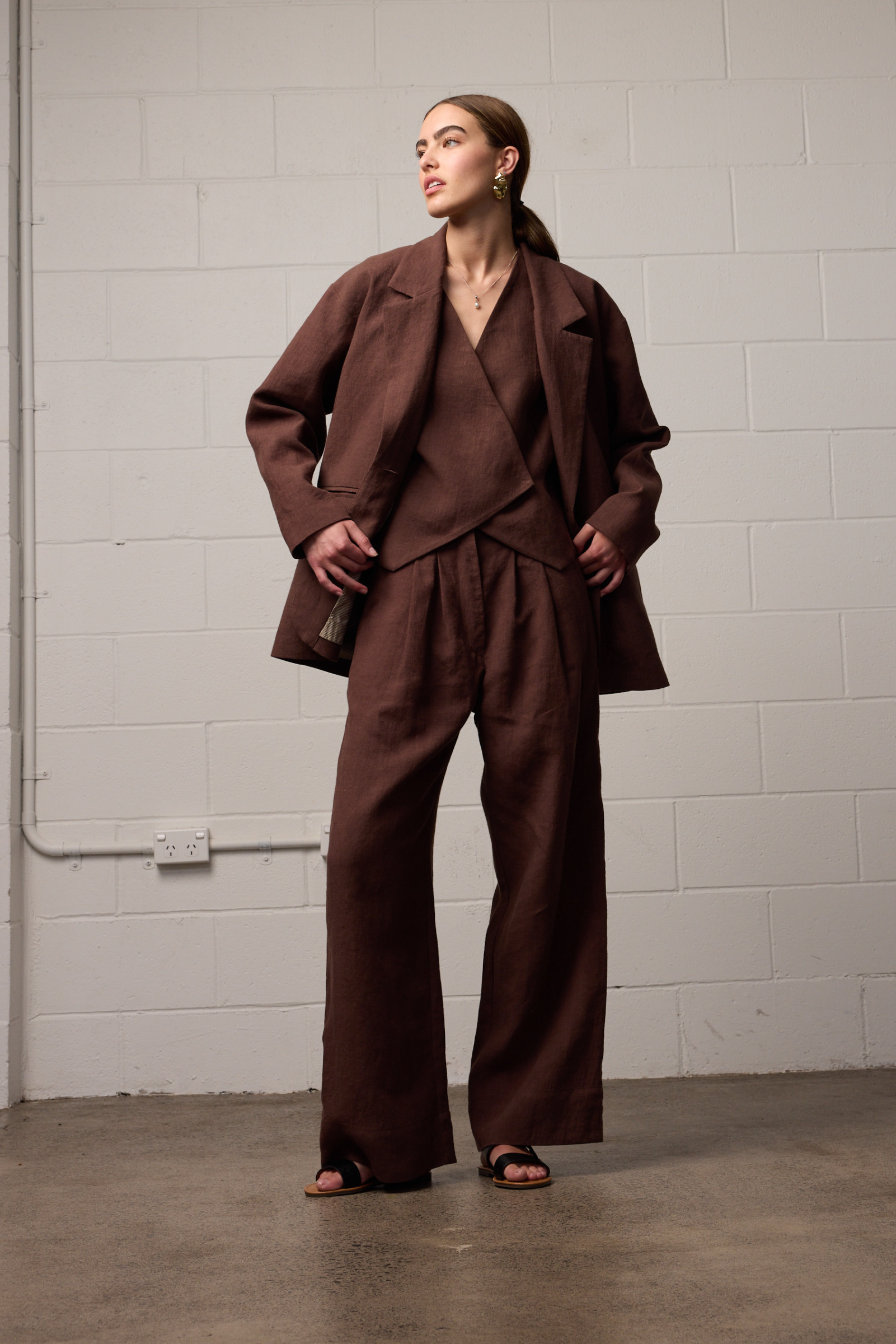 Franco Blazer - Mocha