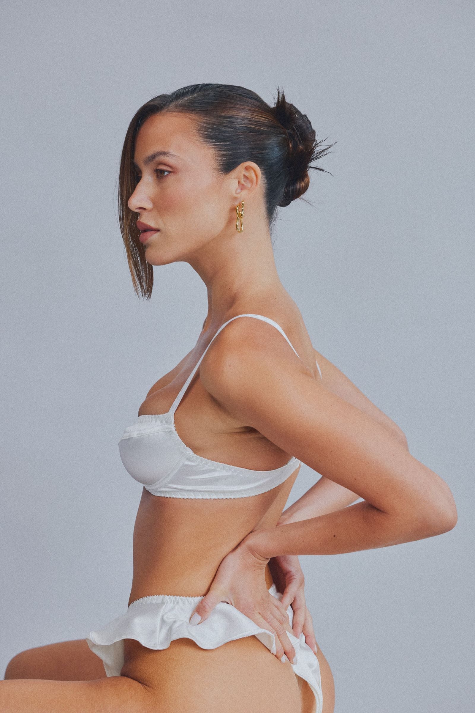 Bones Hoops - Gold