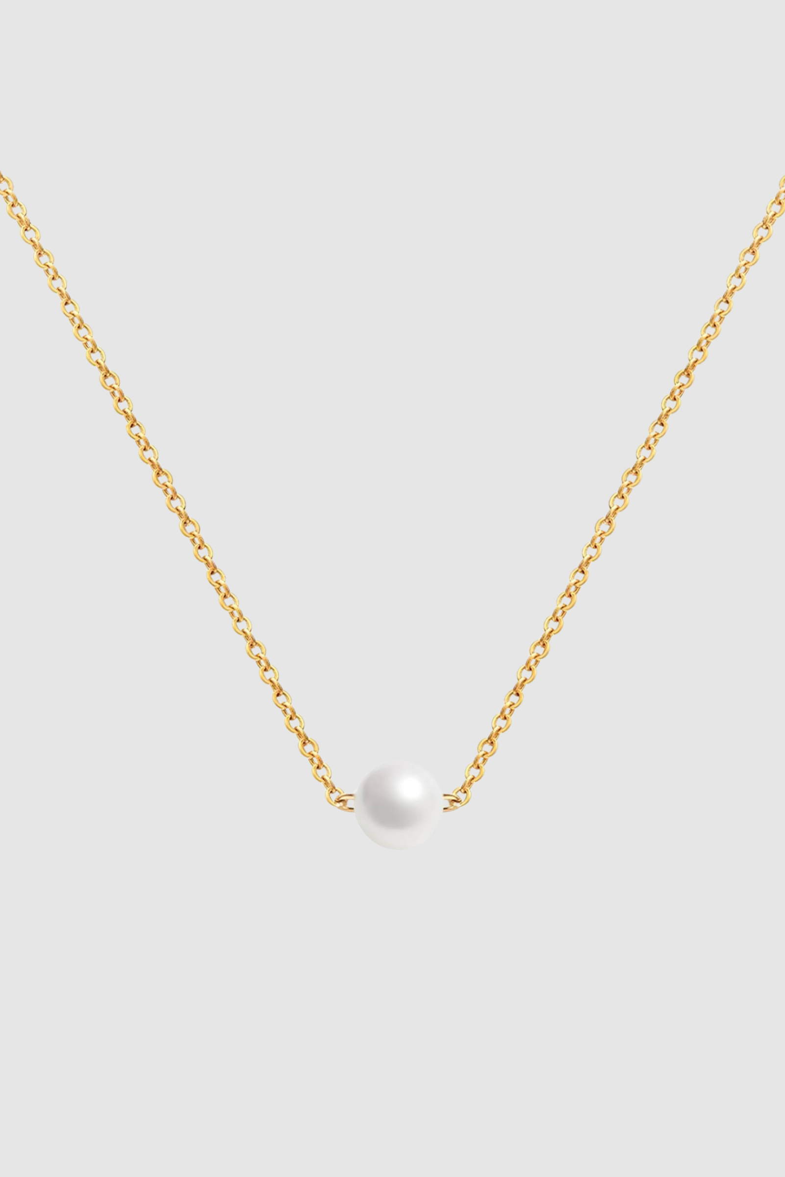 Pearl Necklace - Gold