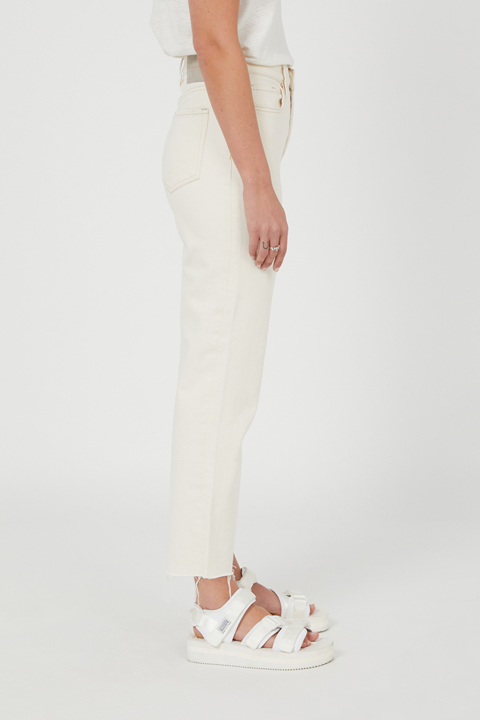 Outland Zoe Jeans -Ecru