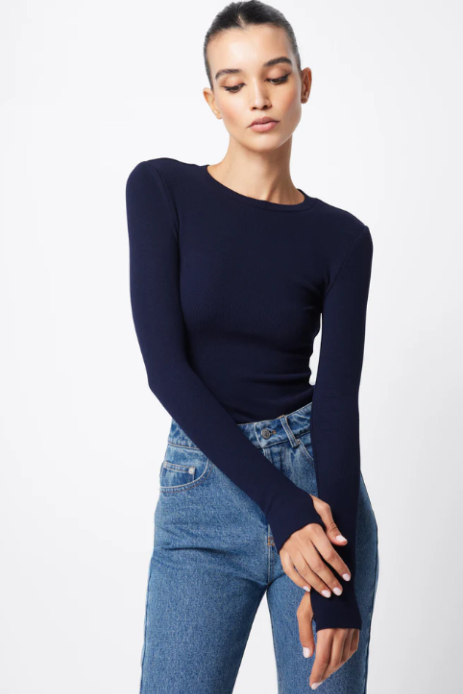 Brooklyn Top - Navy