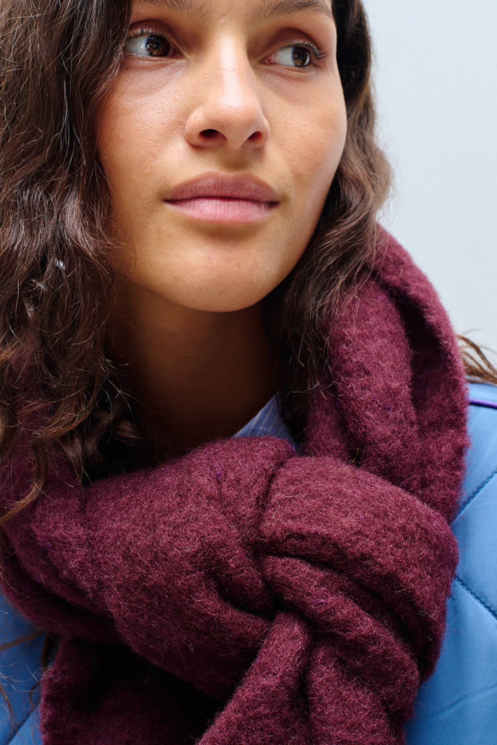 Hizlaw Scarf - Raisin