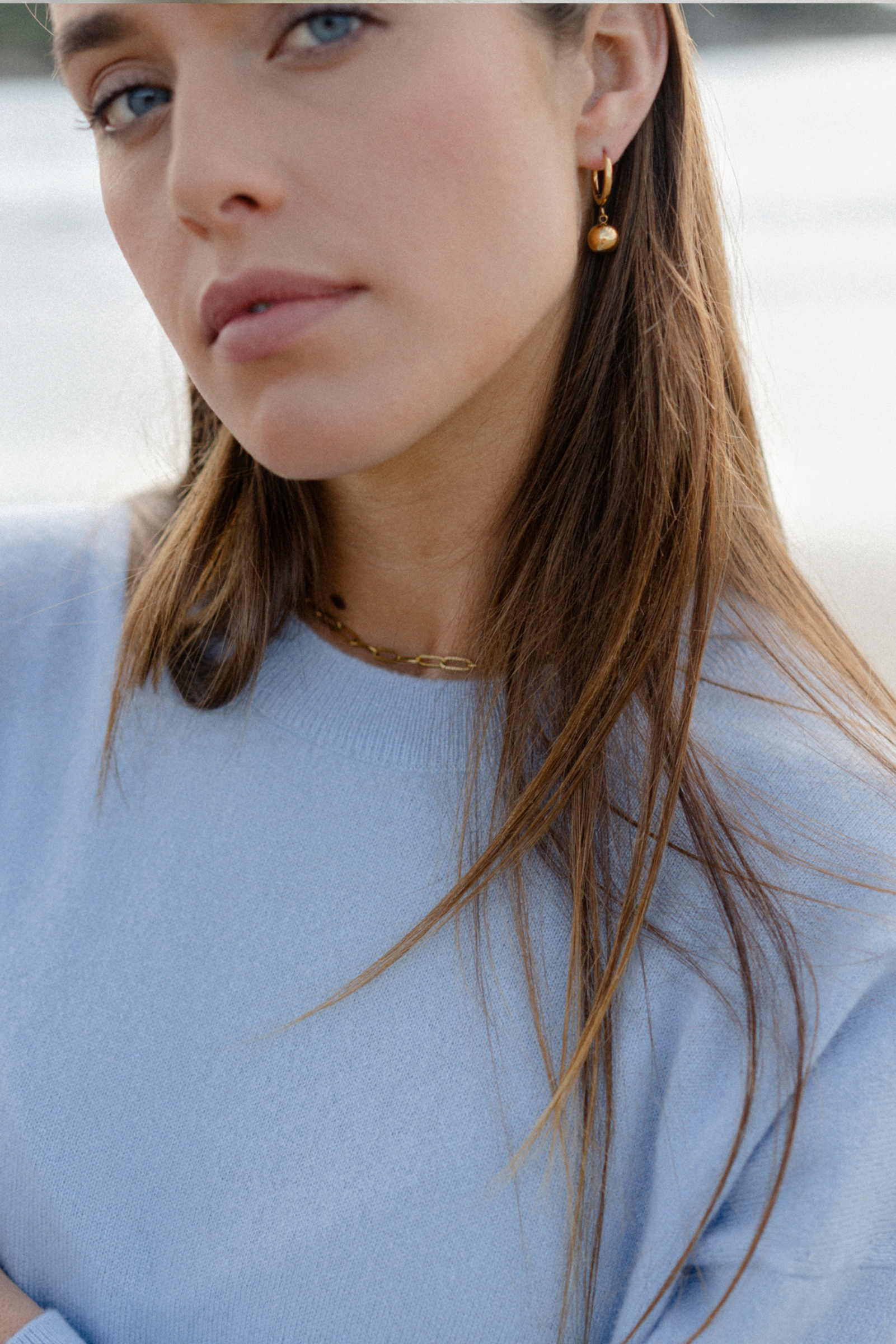 Orb Earrings - Gold