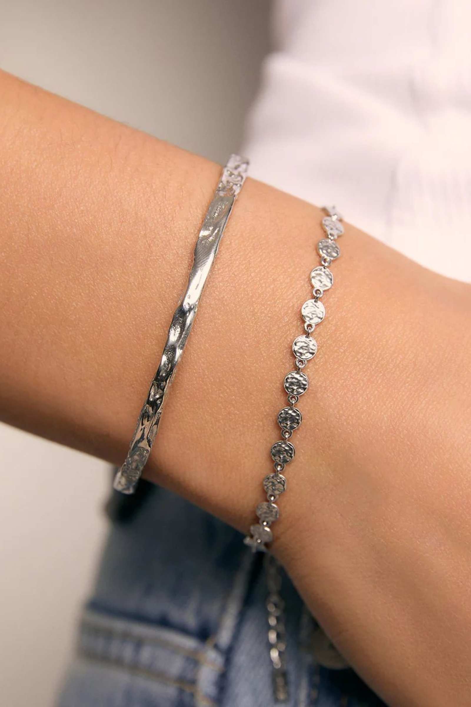 Atlas Bracelet - Silver