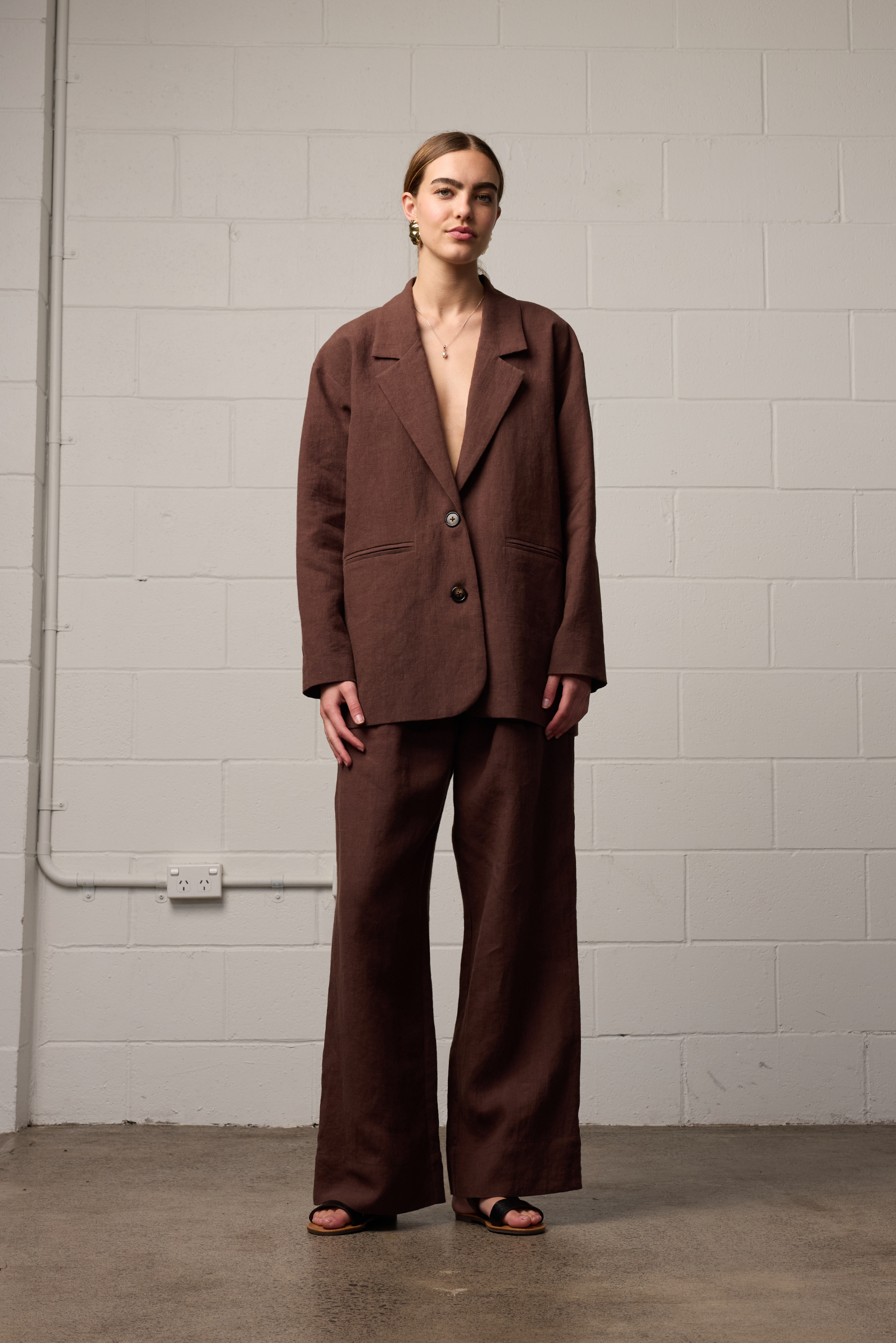 Franco Blazer - Mocha