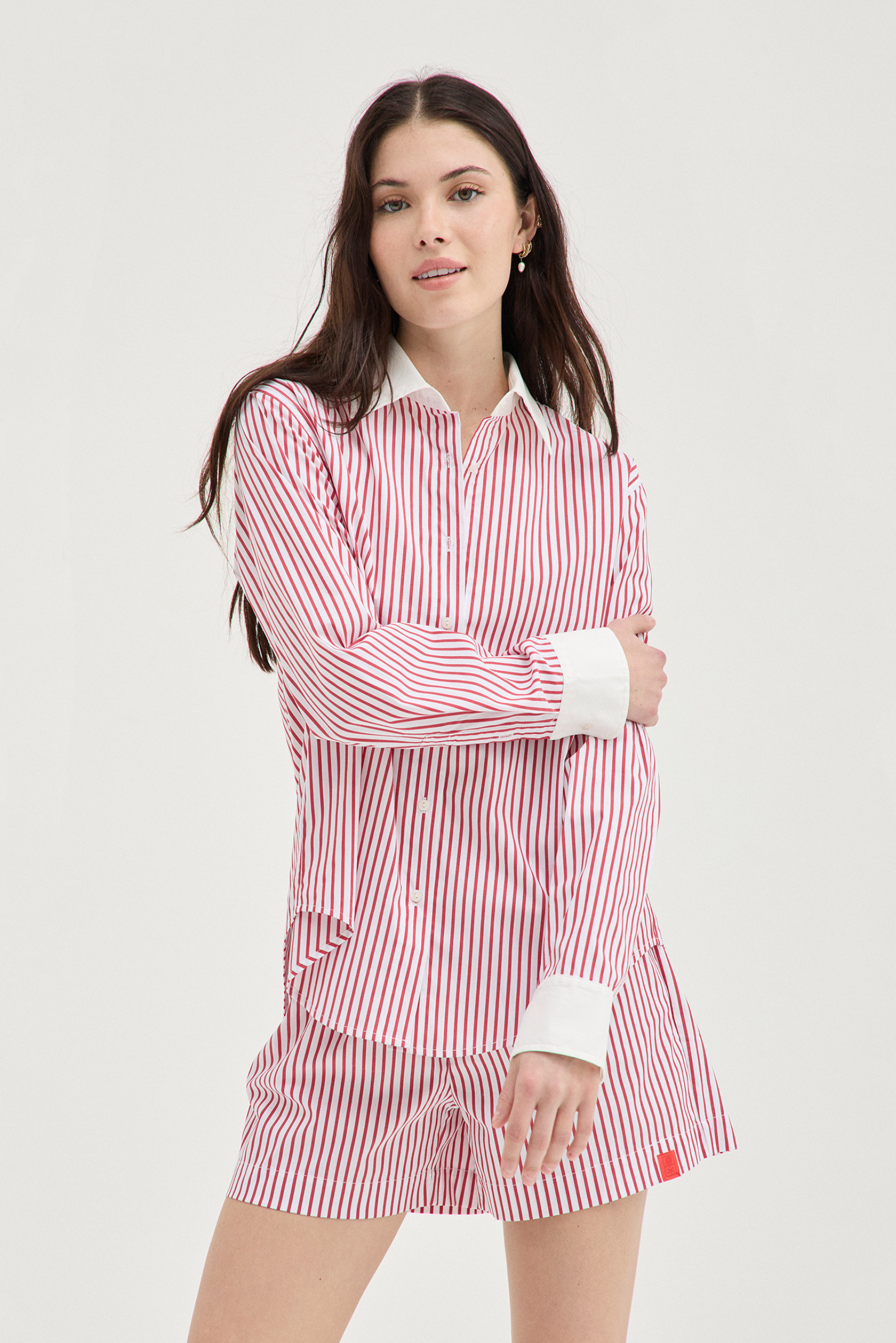 Striped Shirt - Red Stripe