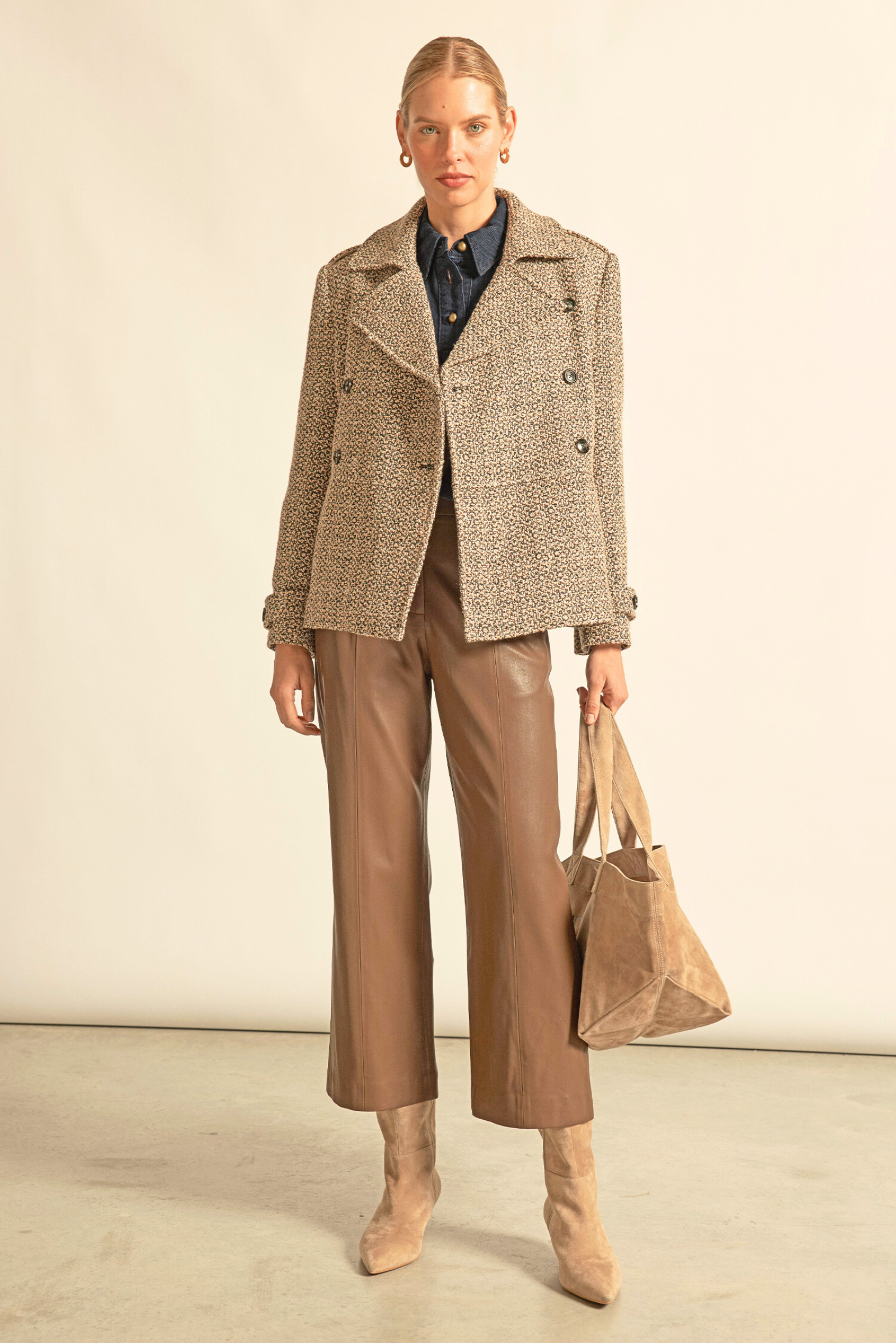 Revel Jacket - Shell Boucle