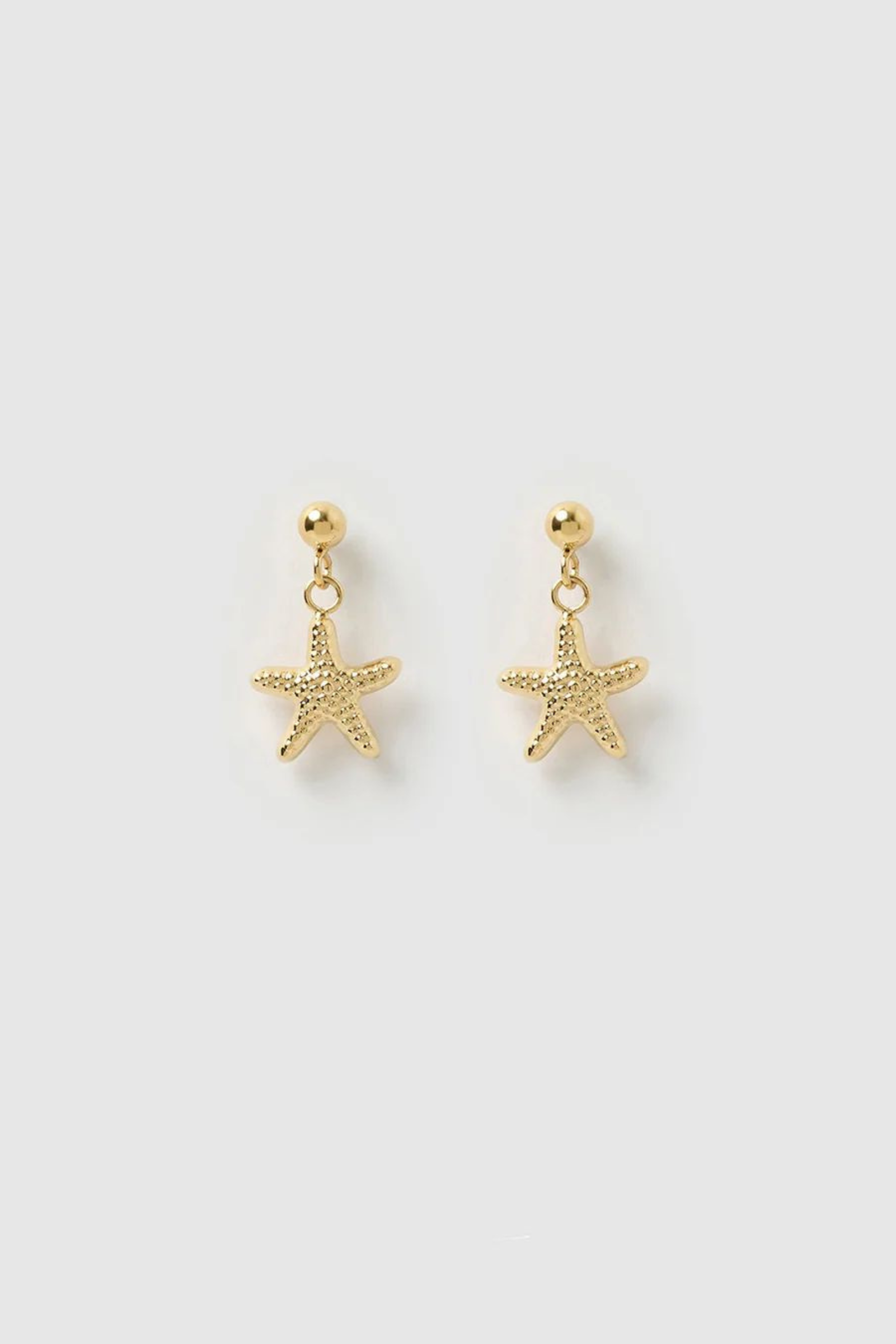 Neptune Earrings - Gold