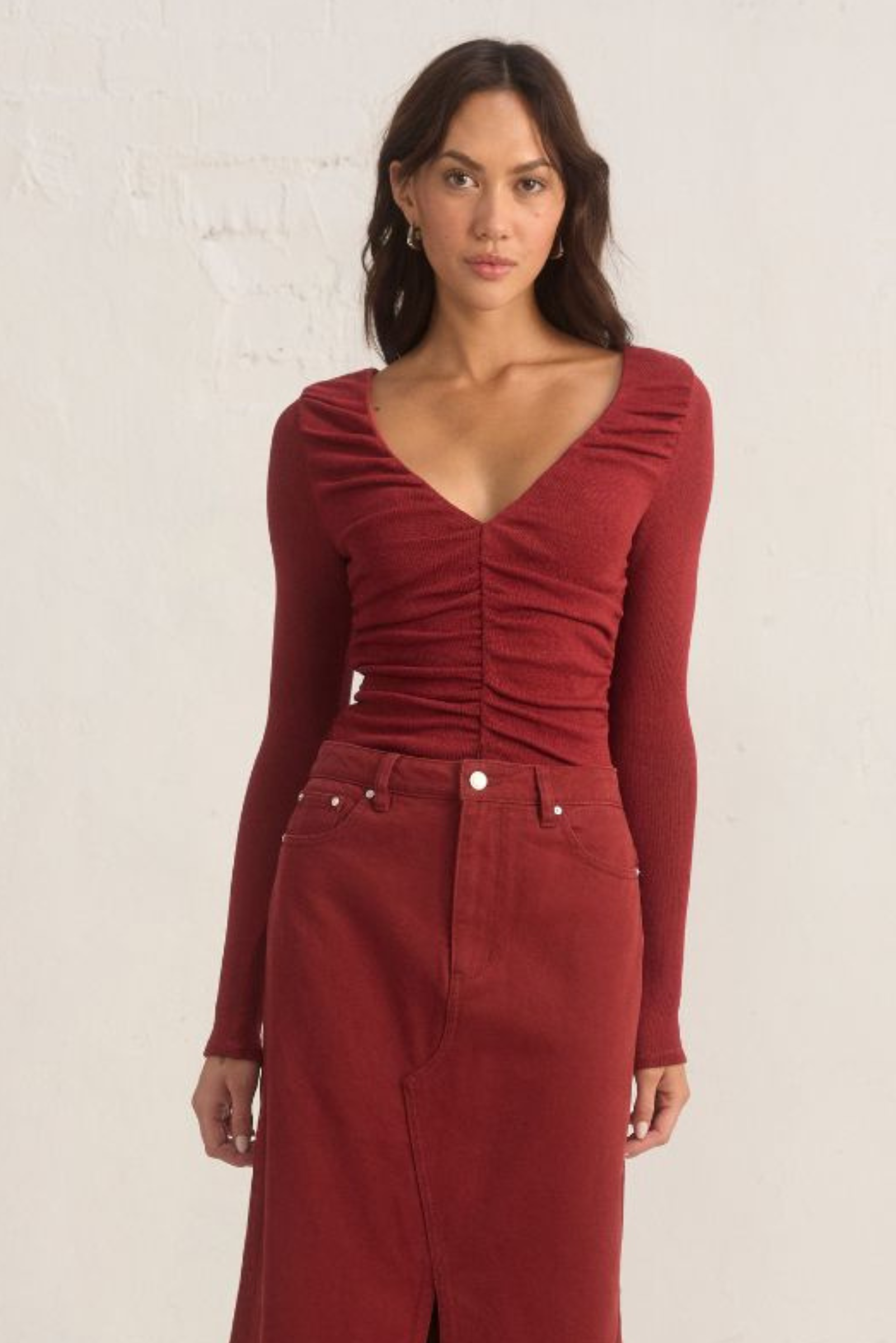 Regenerated Top - Wine