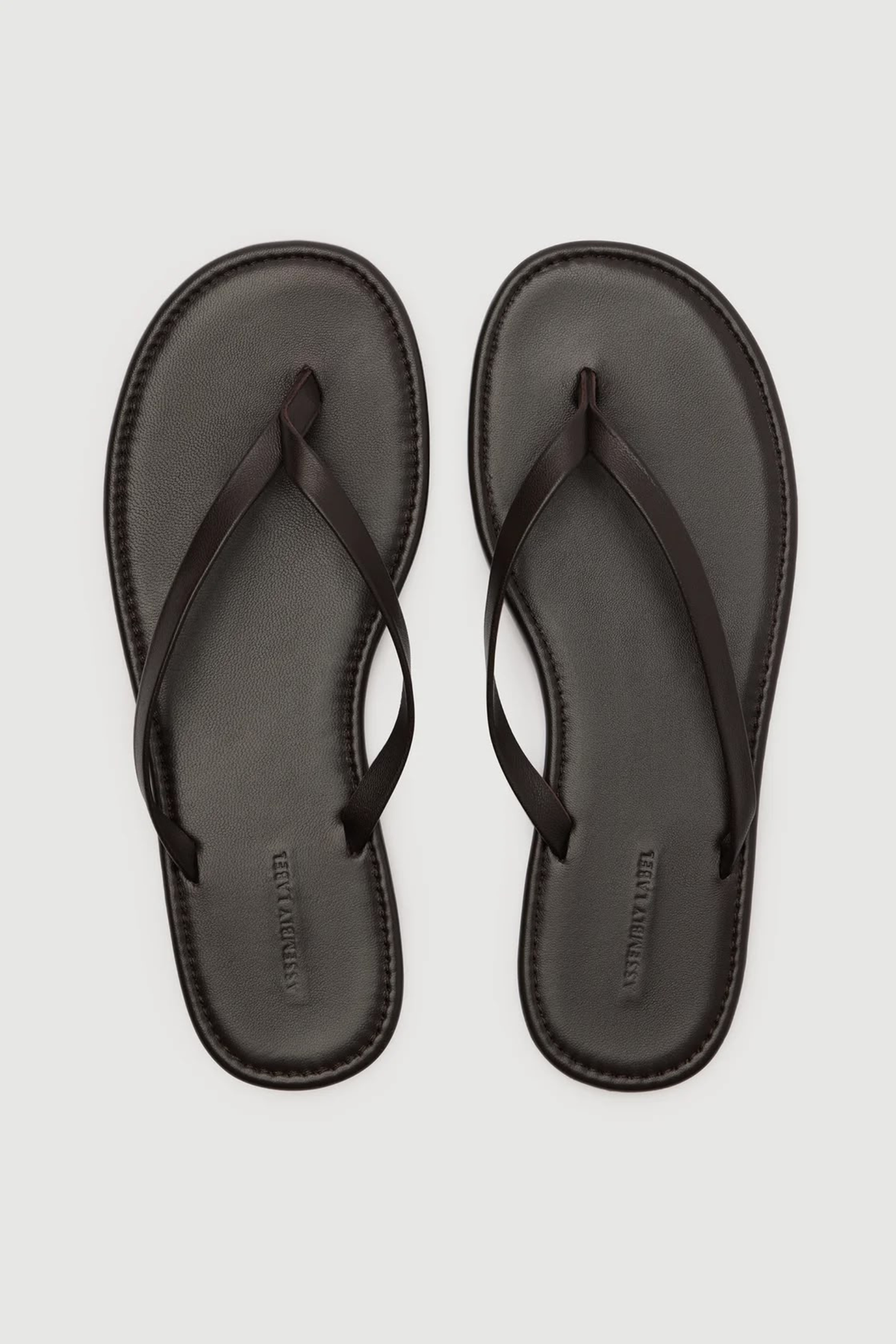 Alina Leather Jandal - Ganache