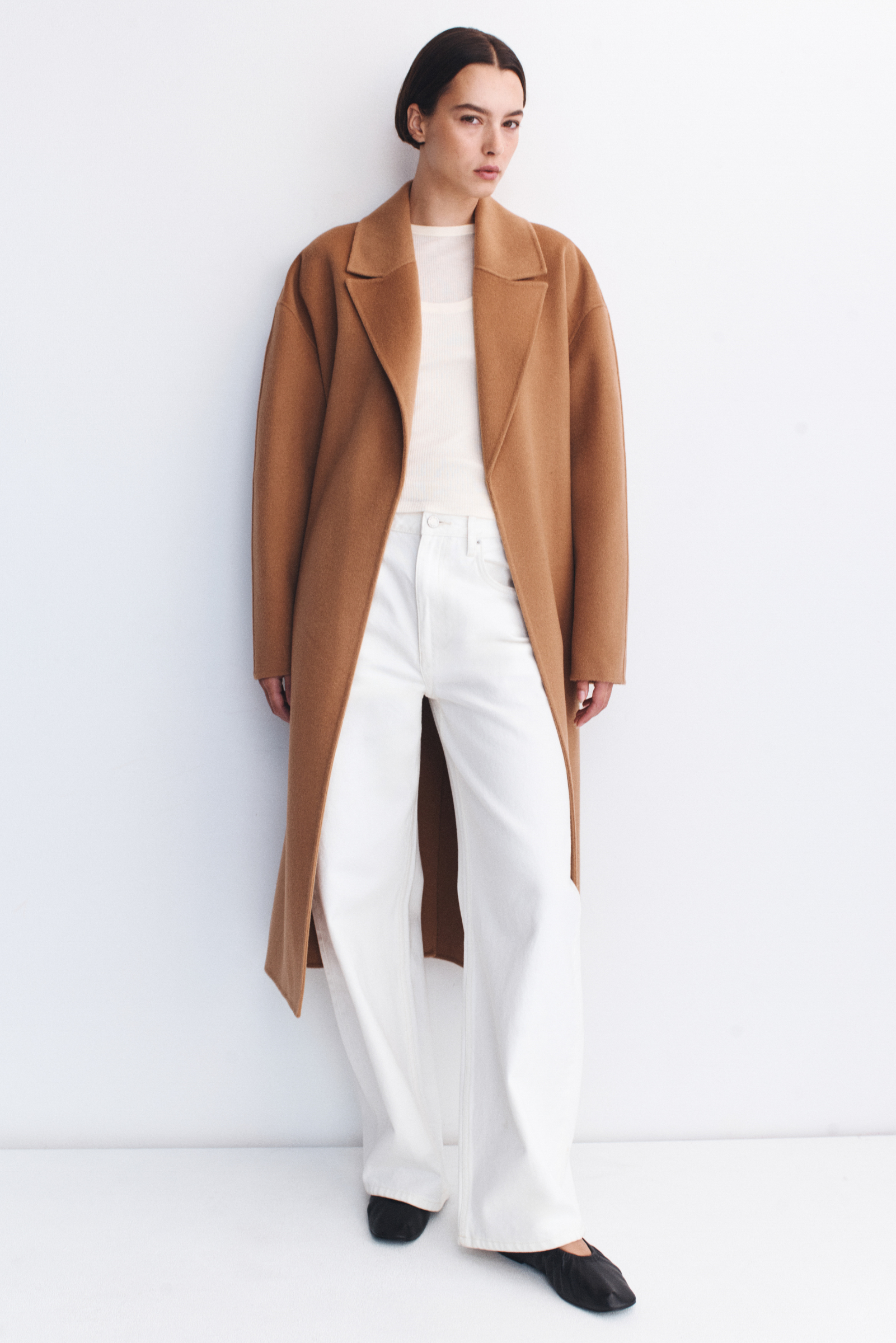 Ivy Wool Coat - Camel
