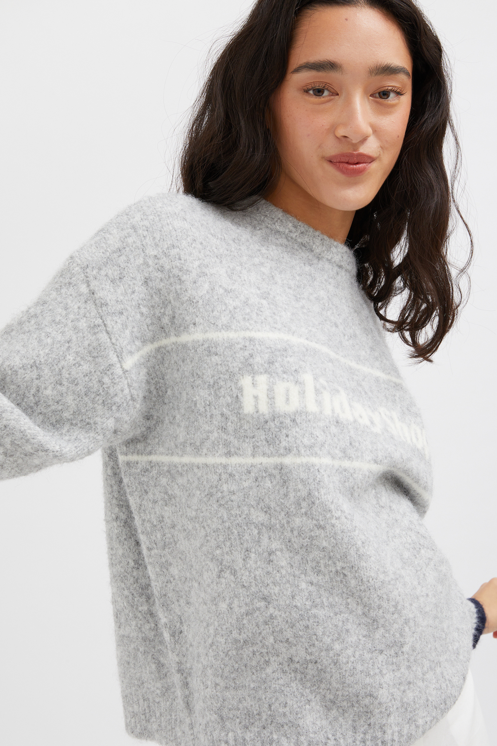 Holiday Shop Knit - Grey