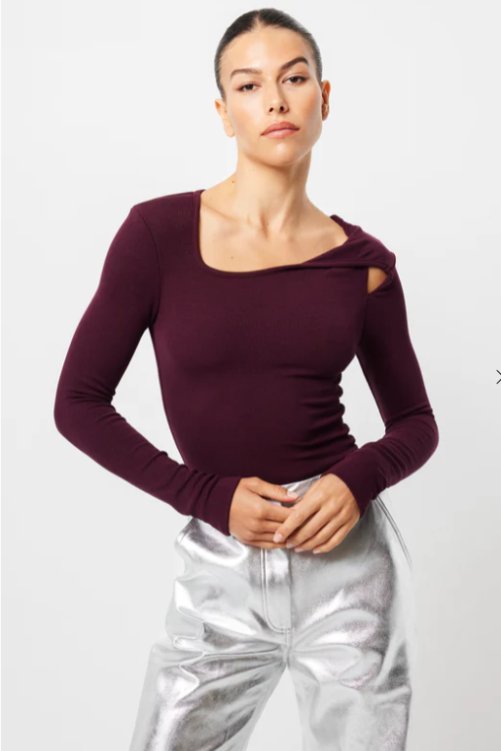 Soho Top - Burgandy