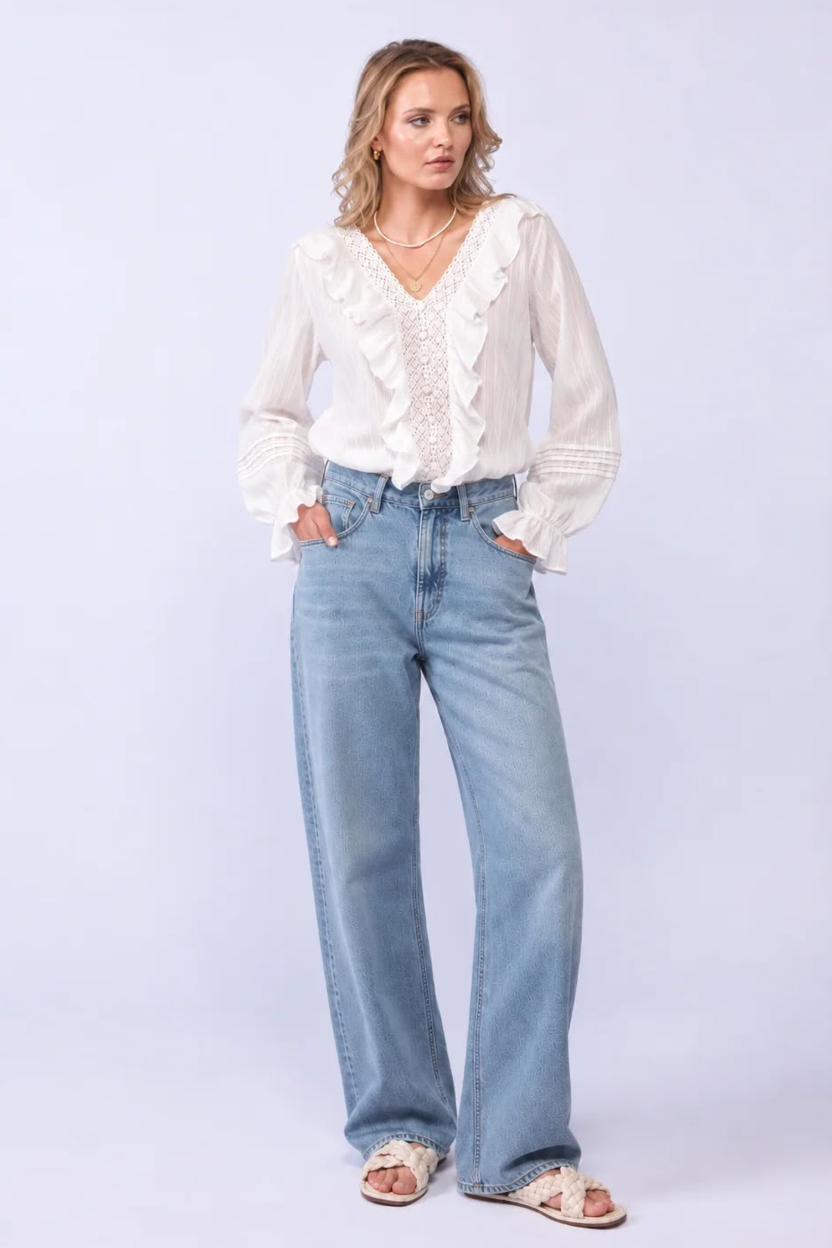 Amelia Blouse - White