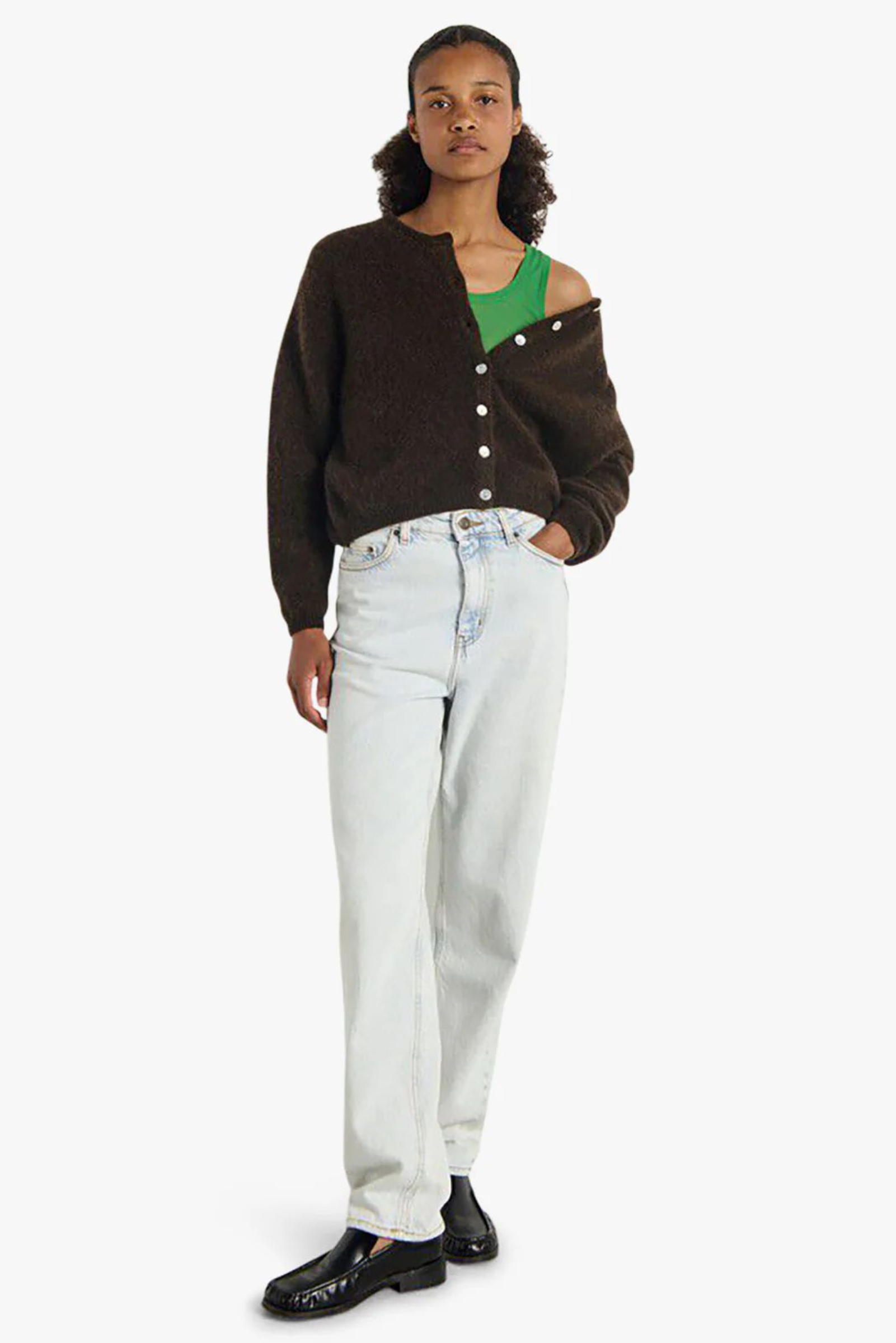 Vitow Cardigan - Coffee Melange