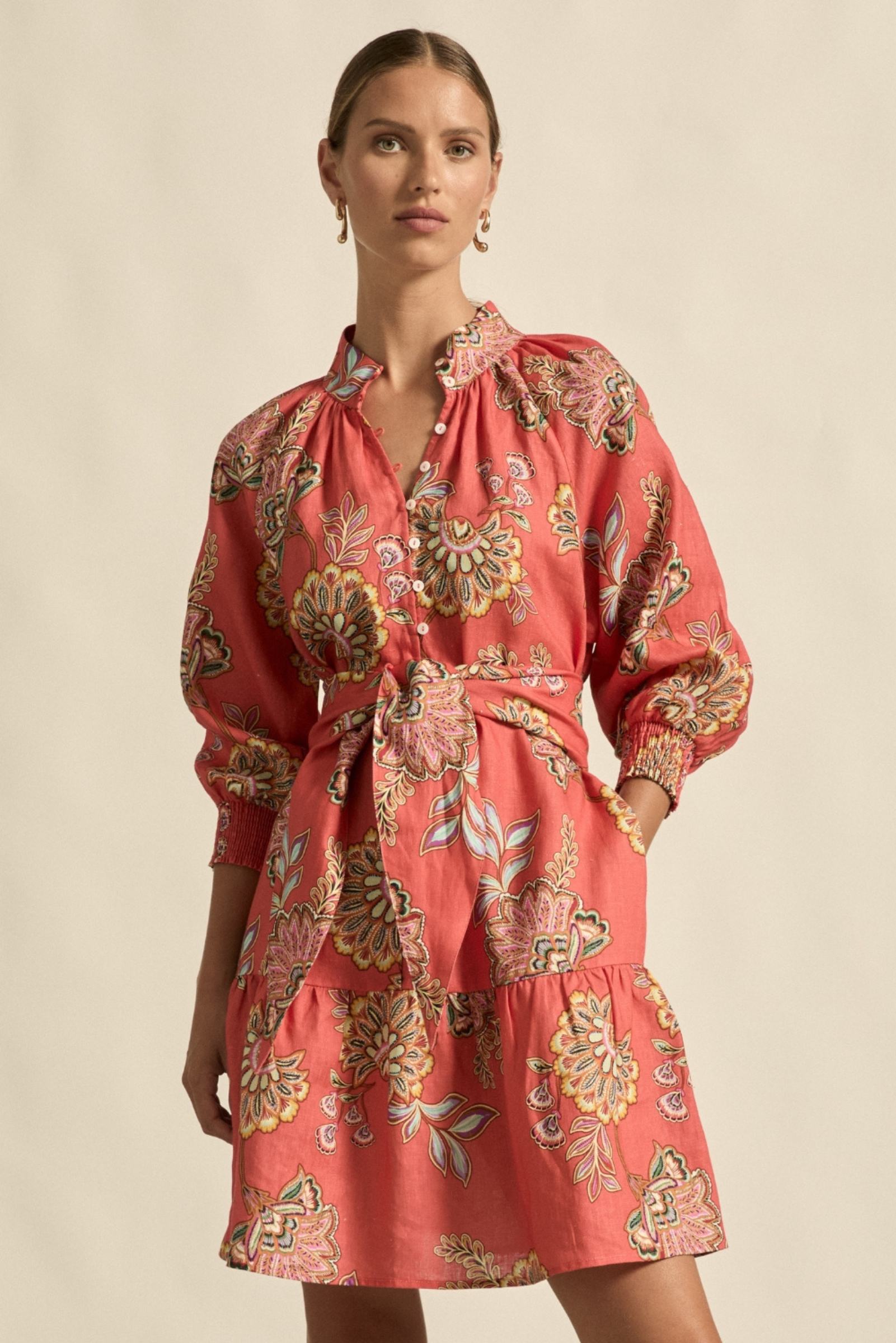 Elated Dress - K'gari Melon